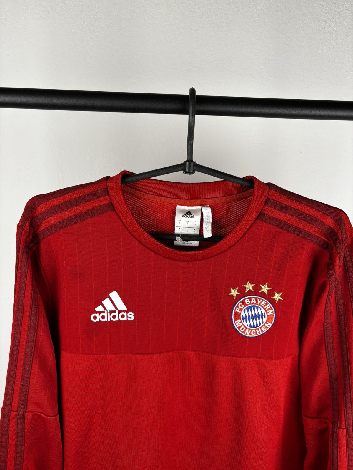 Vintage BAYERN MUNICH 2015/2016 TRAINING FOOTBALL ADIDAS SIZE S Size US S / EU 44-46 / 1 - 2 Thumbnail