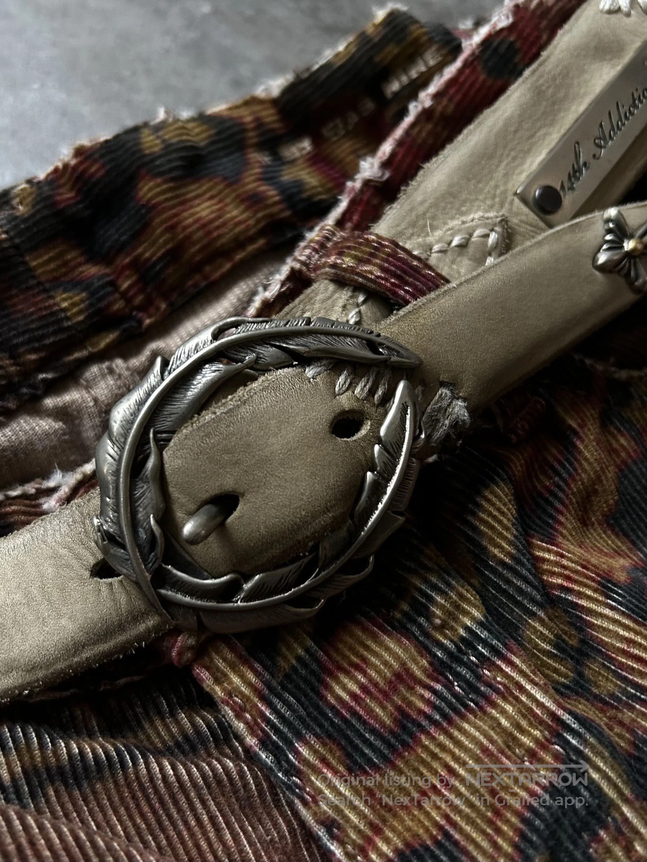 Vintage 14th Addition Early Hand-Stitched Belt. Size ONE SIZE - 9 Thumbnail