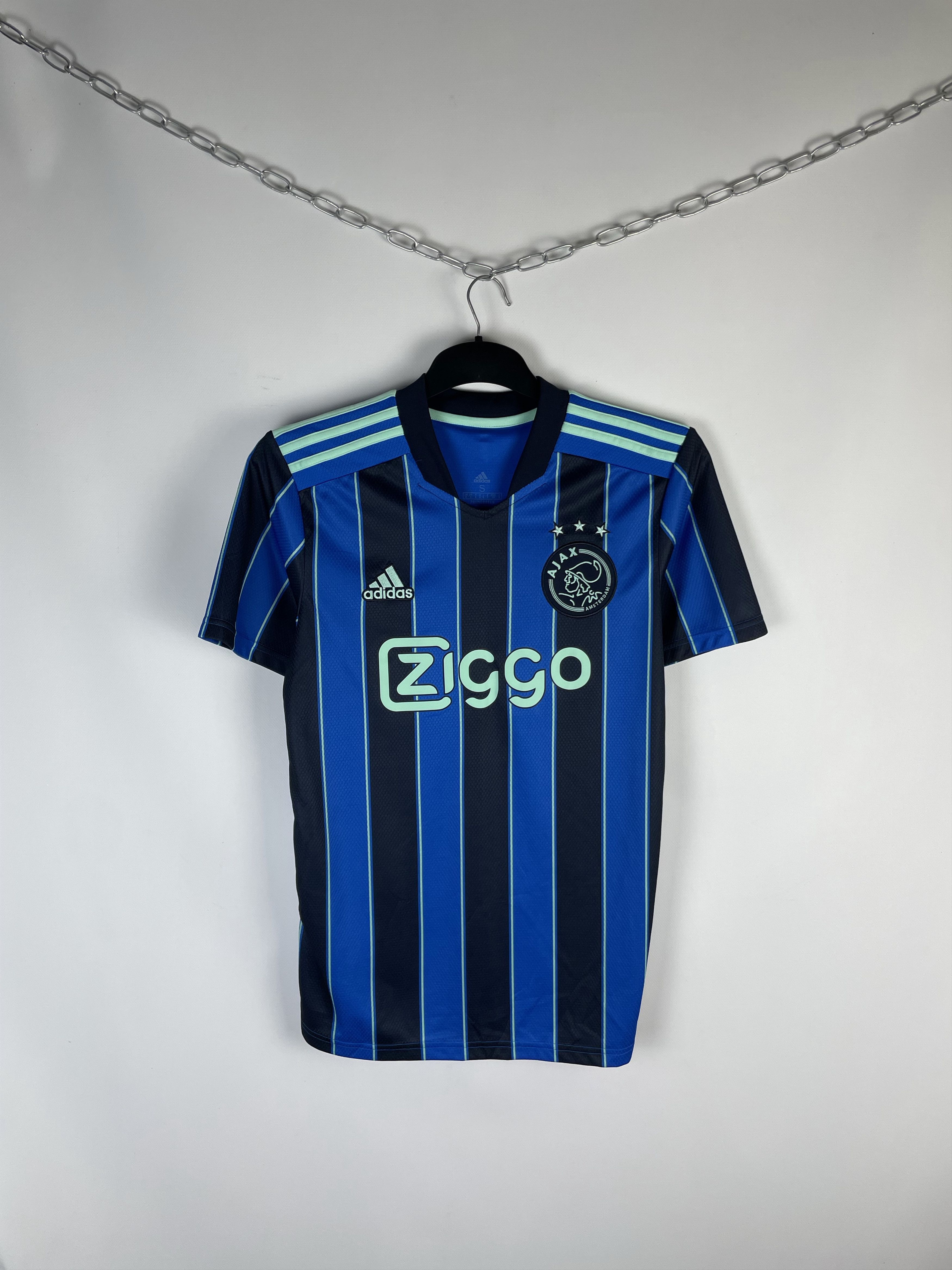 Adidas Ajax 2021-2022 Away Soccer Jersey Football Kit Shirt Size US S / EU 44-46 / 1 - 1 Thumbnail
