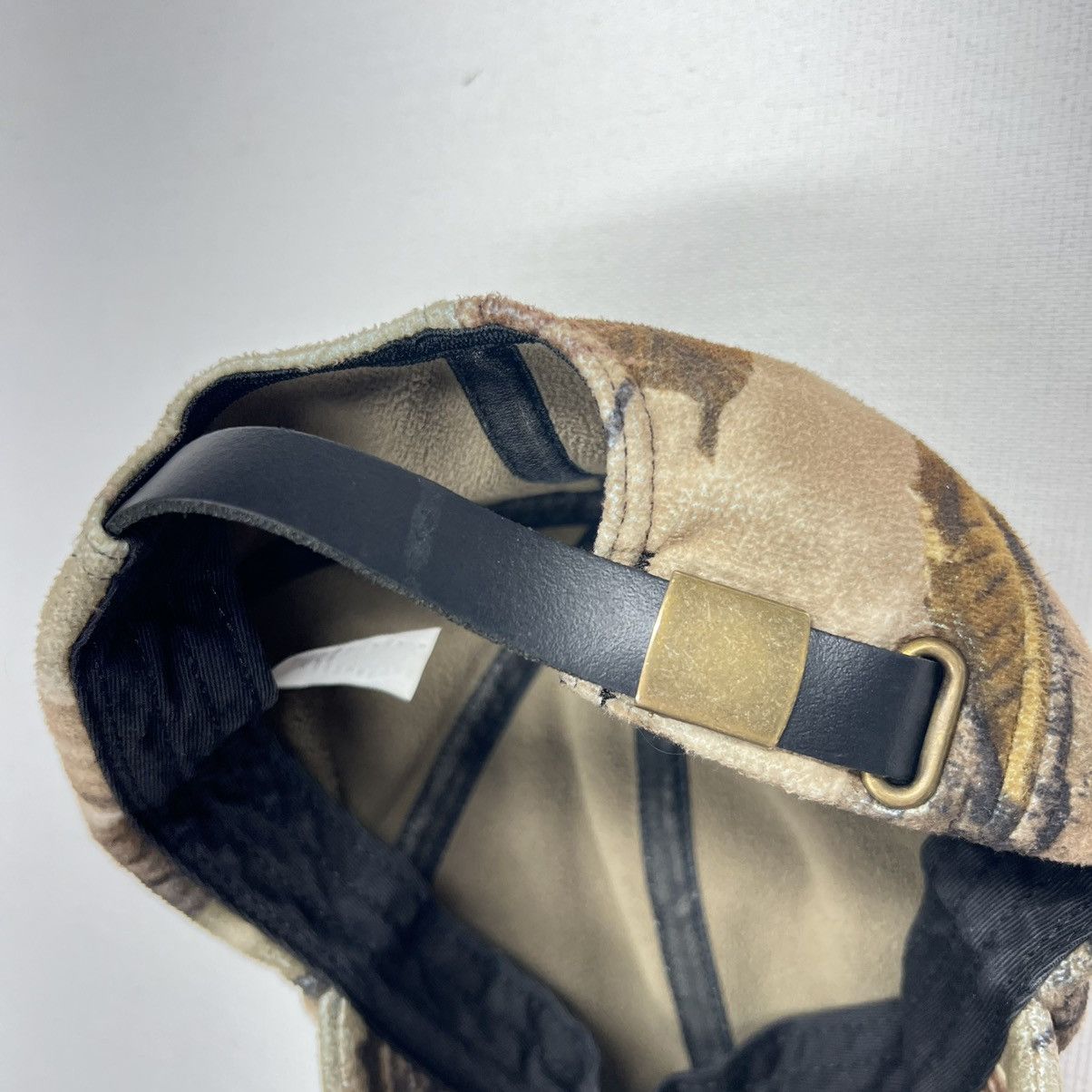 Realtree × Vintage Real Tree Hat Cap Rivers West Fleece Hunting Strap Back Size ONE SIZE - 16 Thumbnail