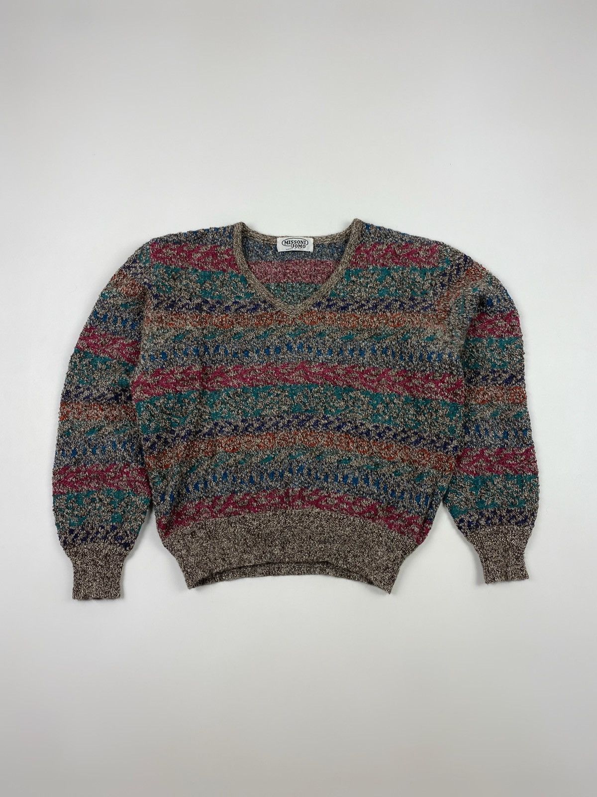 MISSONI 1990s wool mix jumper