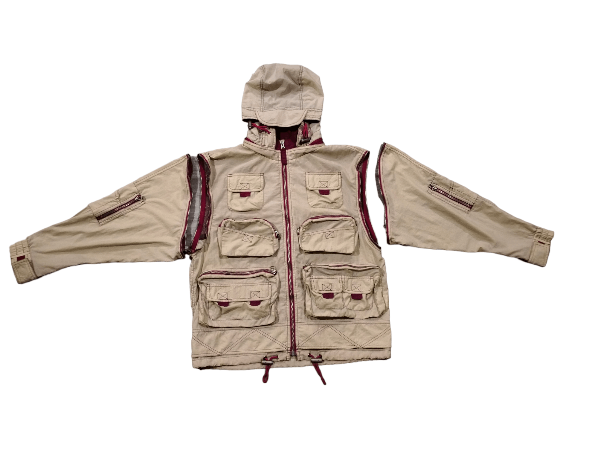 Japanese Brand 90s Sheraton Cruising Detachable Survival Jacket Size US M / EU 48-50 / 2 - 1 Thumbnail
