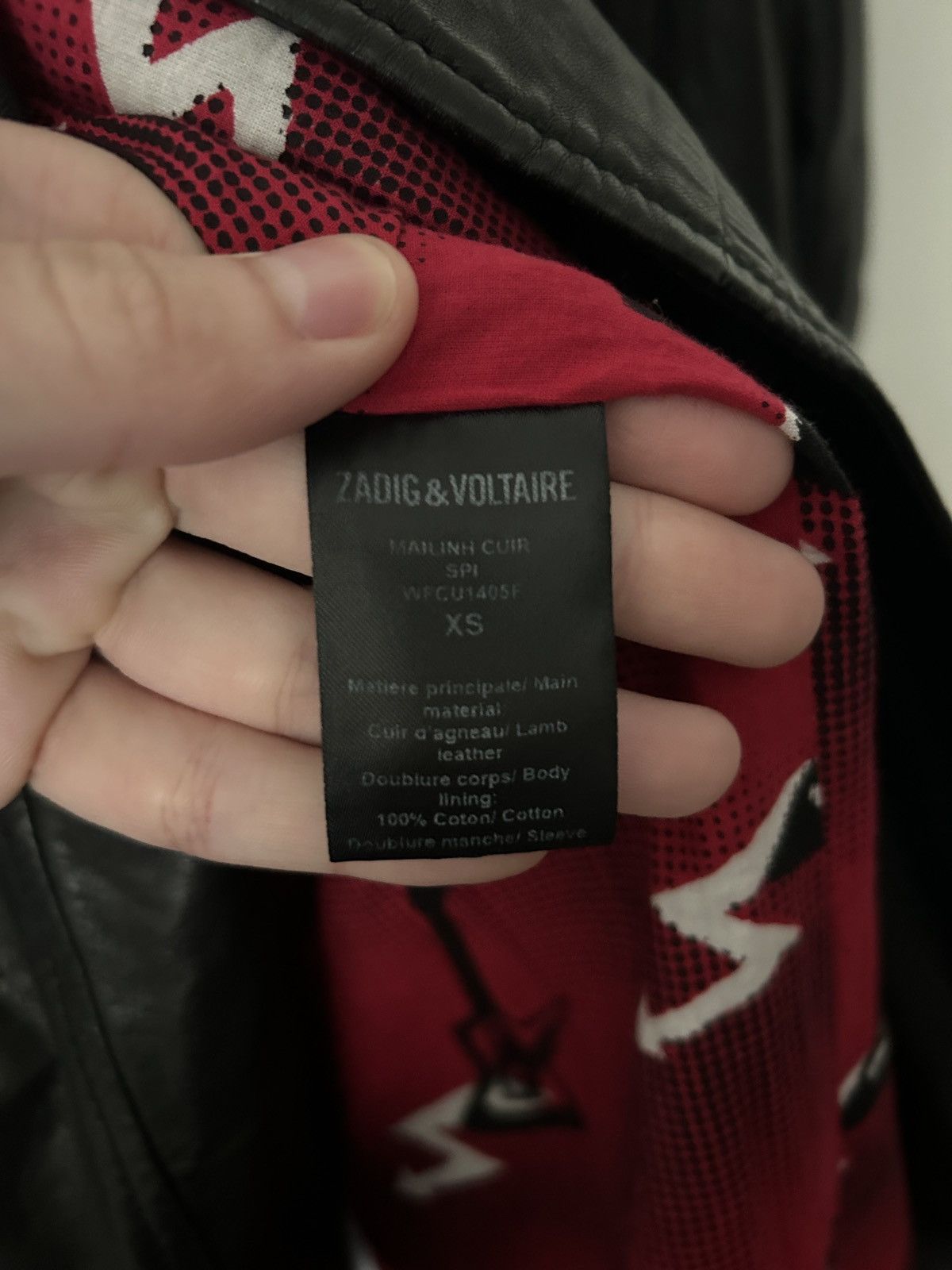 Zadig & Voltaire Zadig & Voltaire XS Black Lamb Leather Trench Coat Size XS / US 0-2 / IT 36-38 - 6 Thumbnail