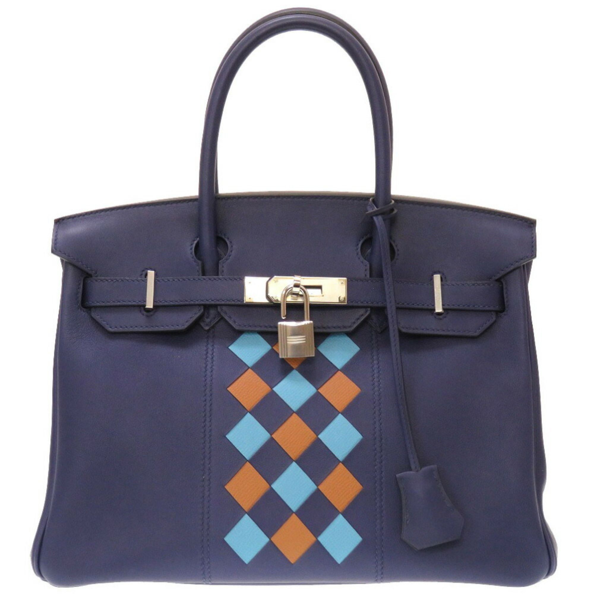 image of Hermes Birkin 30 Handbag in Purple, Women's