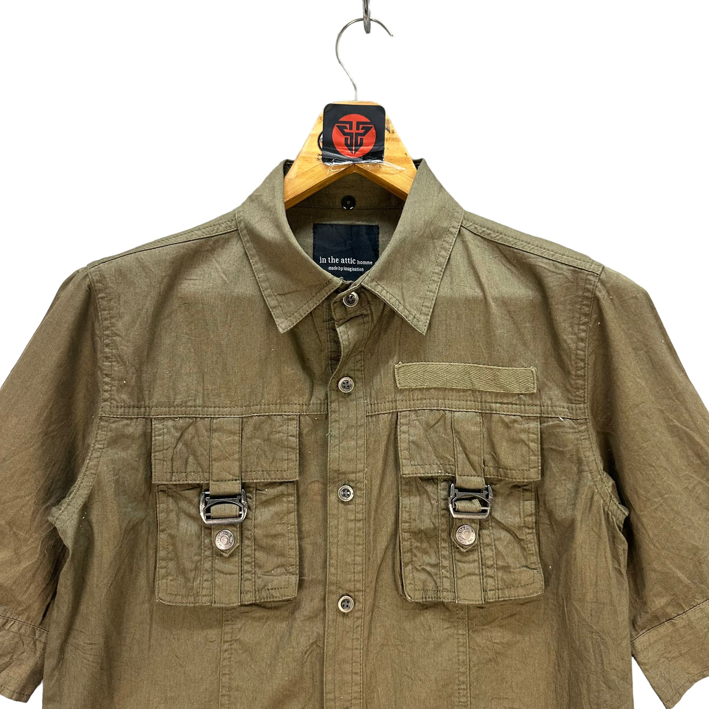 In The Attic IN THE ATTIC SHORT SLEEVE BUTTON UP SHIRTS #7492-148 Size US M / EU 48-50 / 2 - 2 Thumbnail