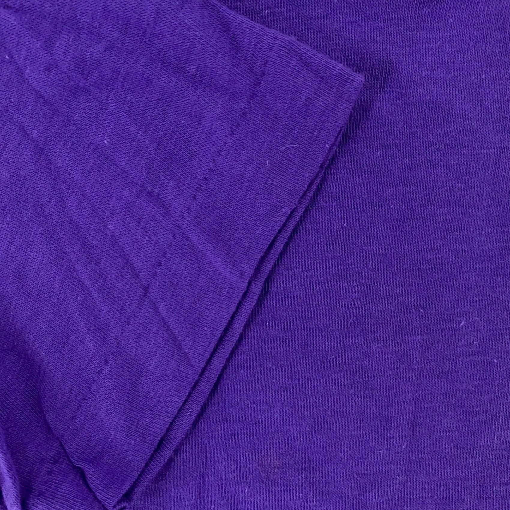 Vintage VINTAGE Ched Purple Shirt XXXS Regular Short Sleeve Polyester Cotton 50/50 Crew Neck Men T-Shirt Made USA 80s Tee Size US XXS / EU 40 - 5 Thumbnail