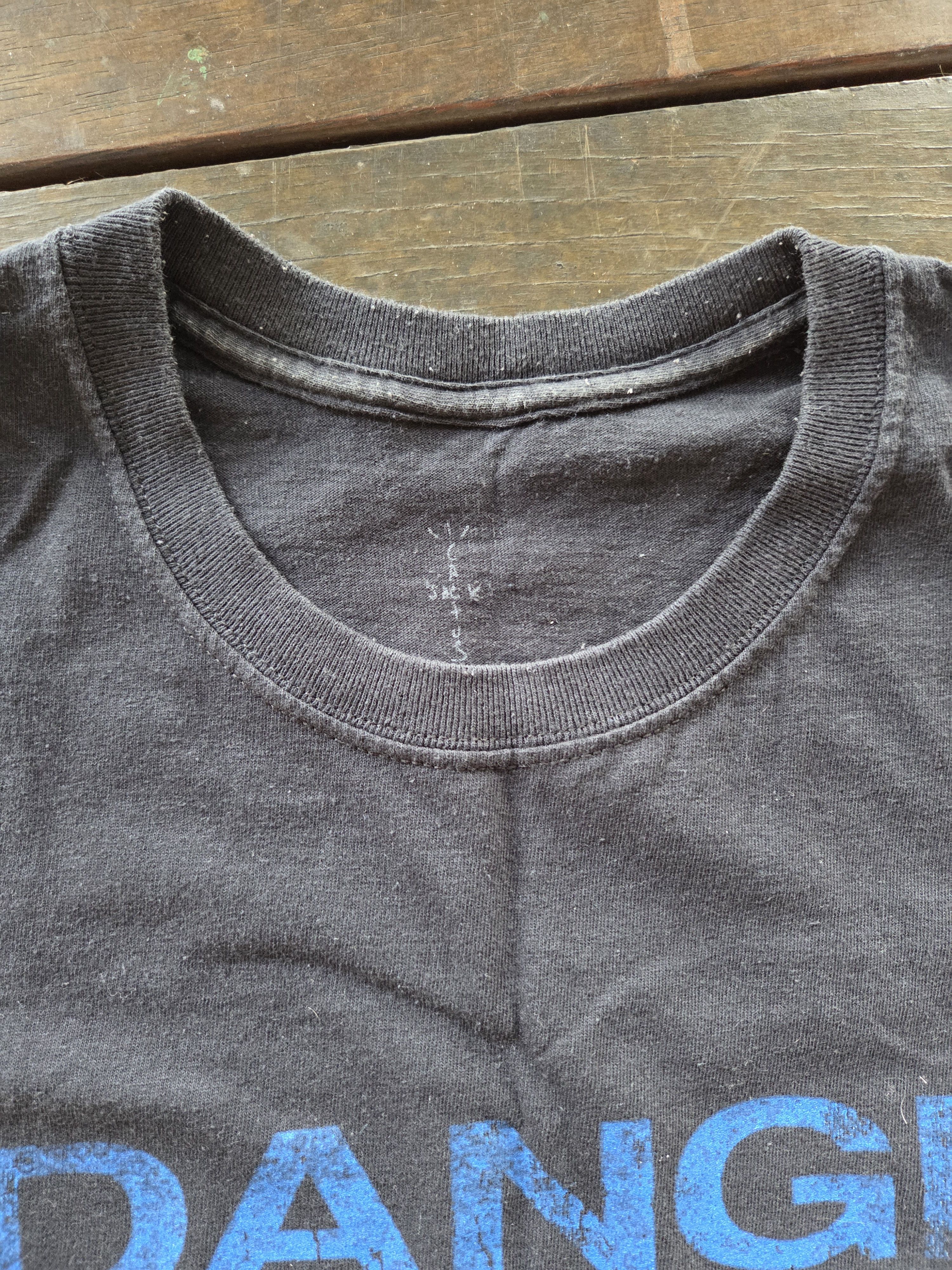 Fragment Design × Jordan Brand × Travis Scott Travis Scott x Fragment Danger Cactus Jack tee shirt Size US M / EU 48-50 / 2 - 17 Thumbnail