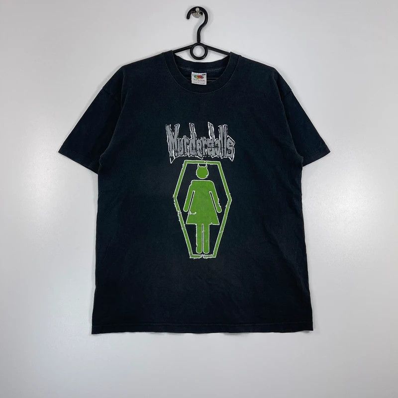 Band Tees Vintage Murderdolls People Hate Me Black T Shirt Sz M Band Size US M / EU 48-50 / 2 - 6 Thumbnail