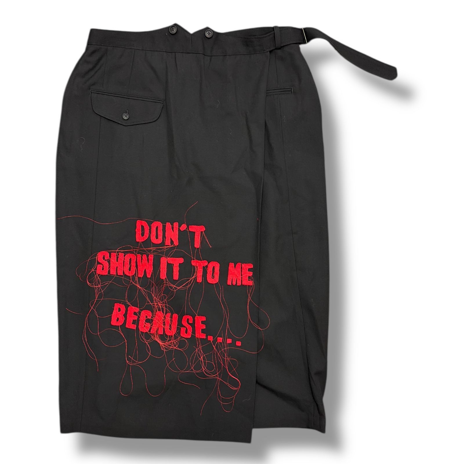 Yohji Yamamoto yohji yamamoto pour homme 24AW PEGTOP SKIRT Size US 44 / EU 60 - 2 Thumbnail