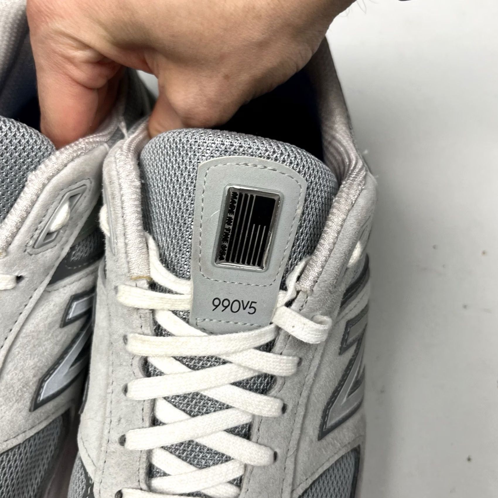 New Balance New Balance 990v5 Mens 2E US 10 Gray Castlerock Low Wide M990GL5 Made in the USA Size US 10 / EU 43 - 4 Thumbnail