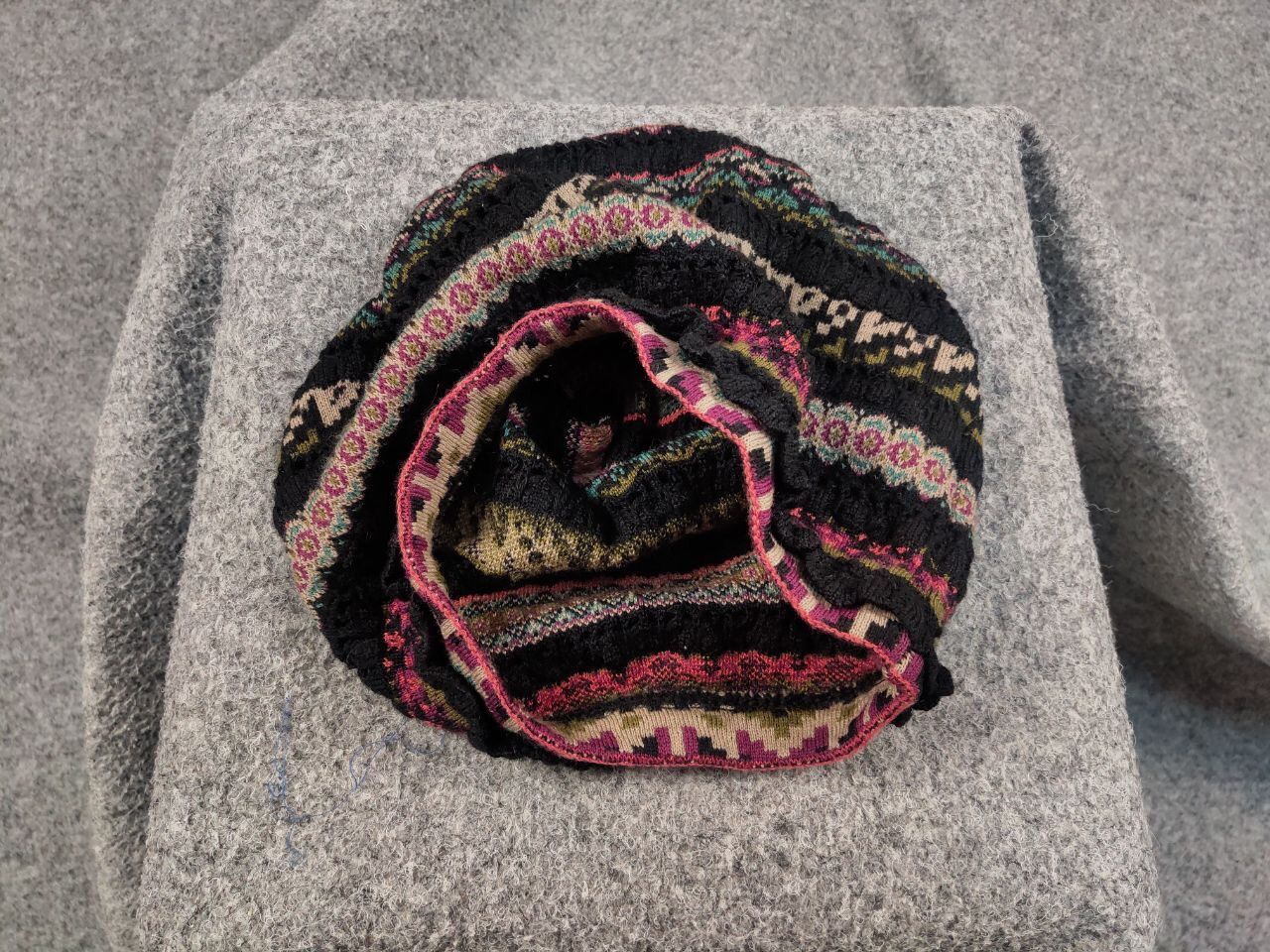 Other Ivko Merino Wool Knit Multicolor Pattern Hat Cap Size ONE SIZE - 8 Thumbnail