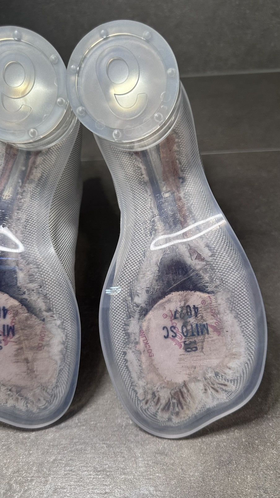 Maison Margiela FW 2023 MM6 Maison Margiela Anatomic Transparent Heels Size US 8 / IT 38 - 11 Thumbnail