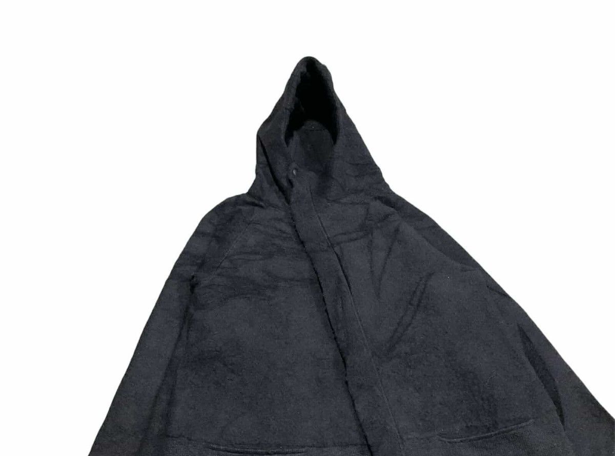 Japanese Brand × Yohji Yamamoto × gomme 🔥Gomme Homme Wool Asymmetric Diagonal Zipper Ninja Hoodie Size US L / EU 52-54 / 3 - 4 Thumbnail