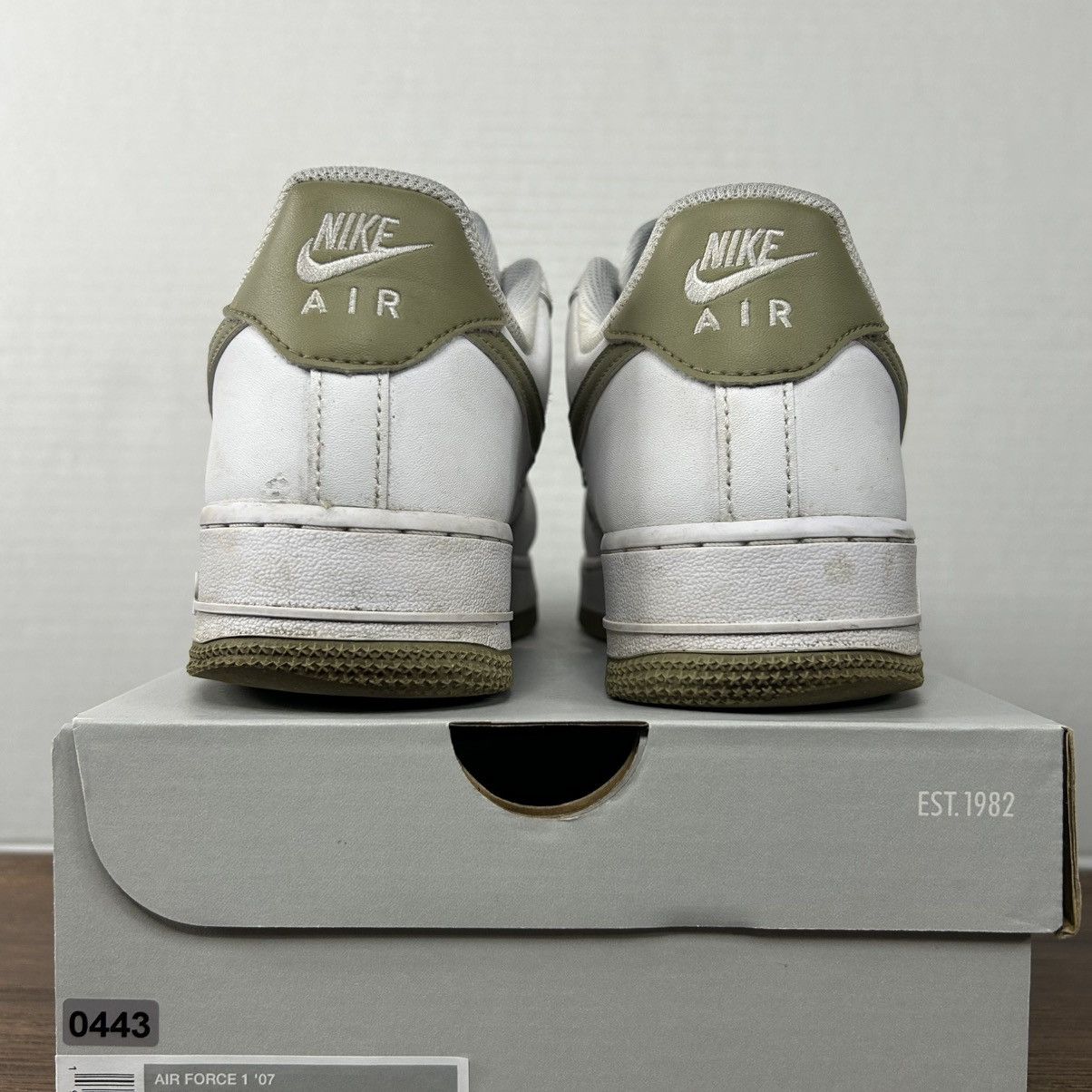 Nike Nike Air Force 1 '07 White Neutral Olive Size M7/W8.5 Size US 7 / EU 40 - 3 Thumbnail