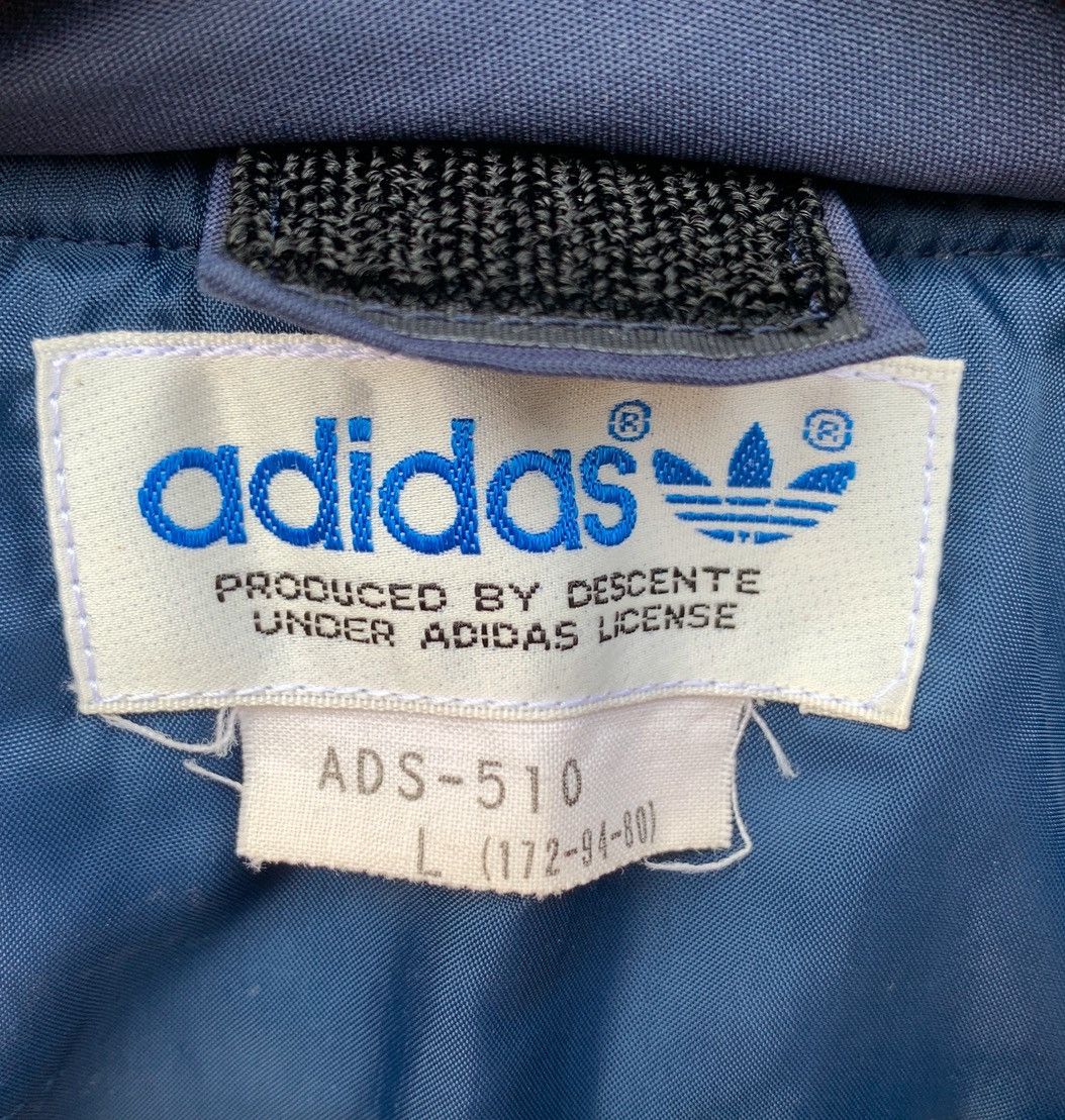 Adidas Vintage 1980s Adidas Nylon Puffer Vest Jacket Size US M / EU 48-50 / 2 - 12 Thumbnail