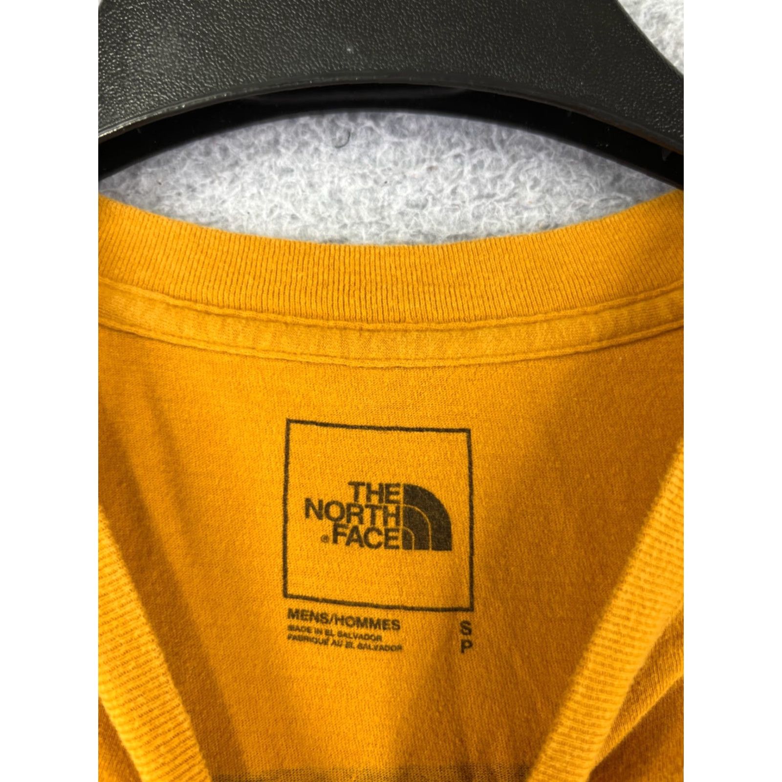 The North Face The North Face Shirt Men Small Yellow Black Short Sleeve Crew Neck 100% Cotton Logo Size US S / EU 44-46 / 1 - 7 Thumbnail