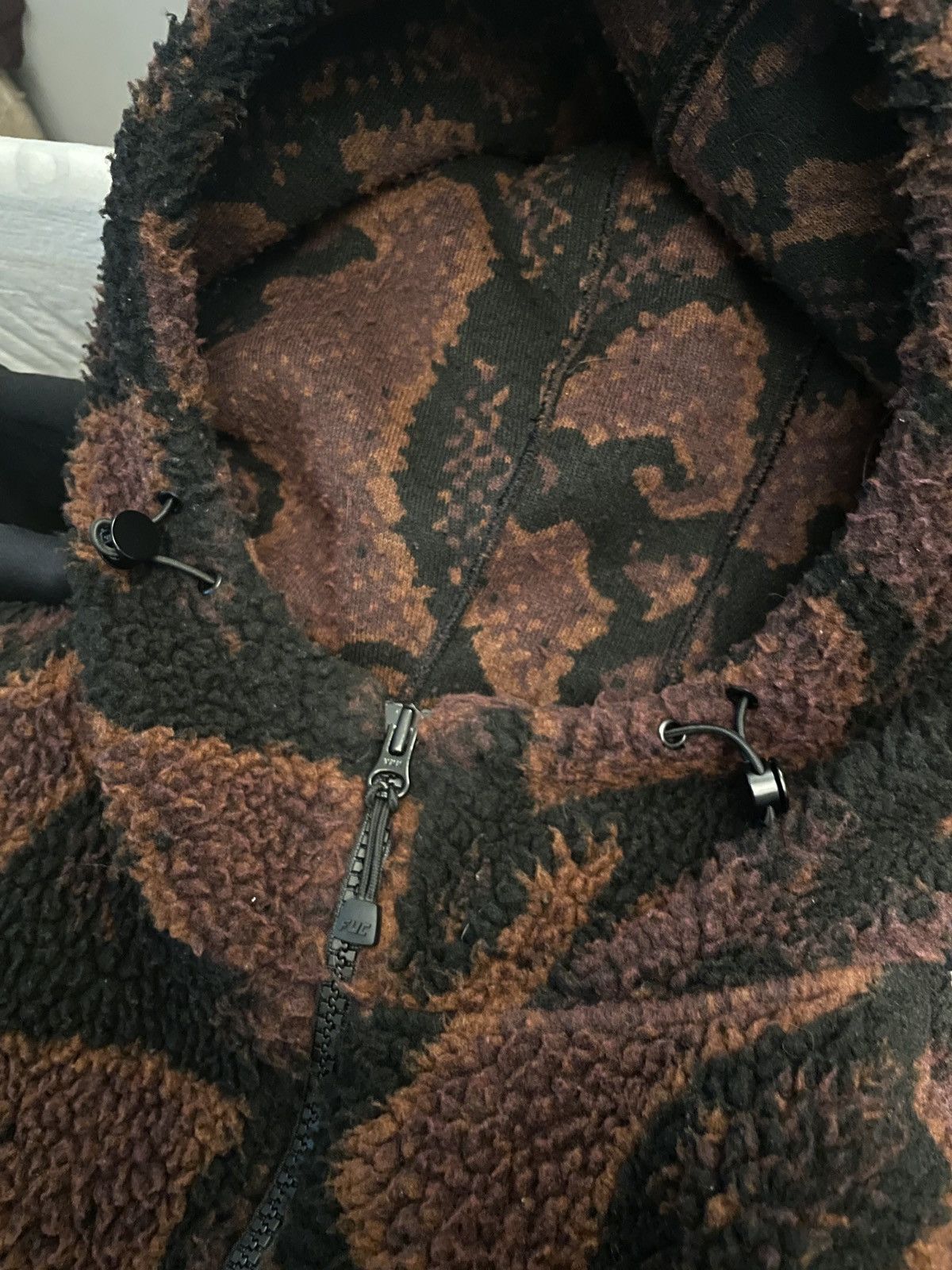 Other FUC Fleece Jacket (Brown/Black) Size US XL / EU 56 / 4 - 3 Thumbnail