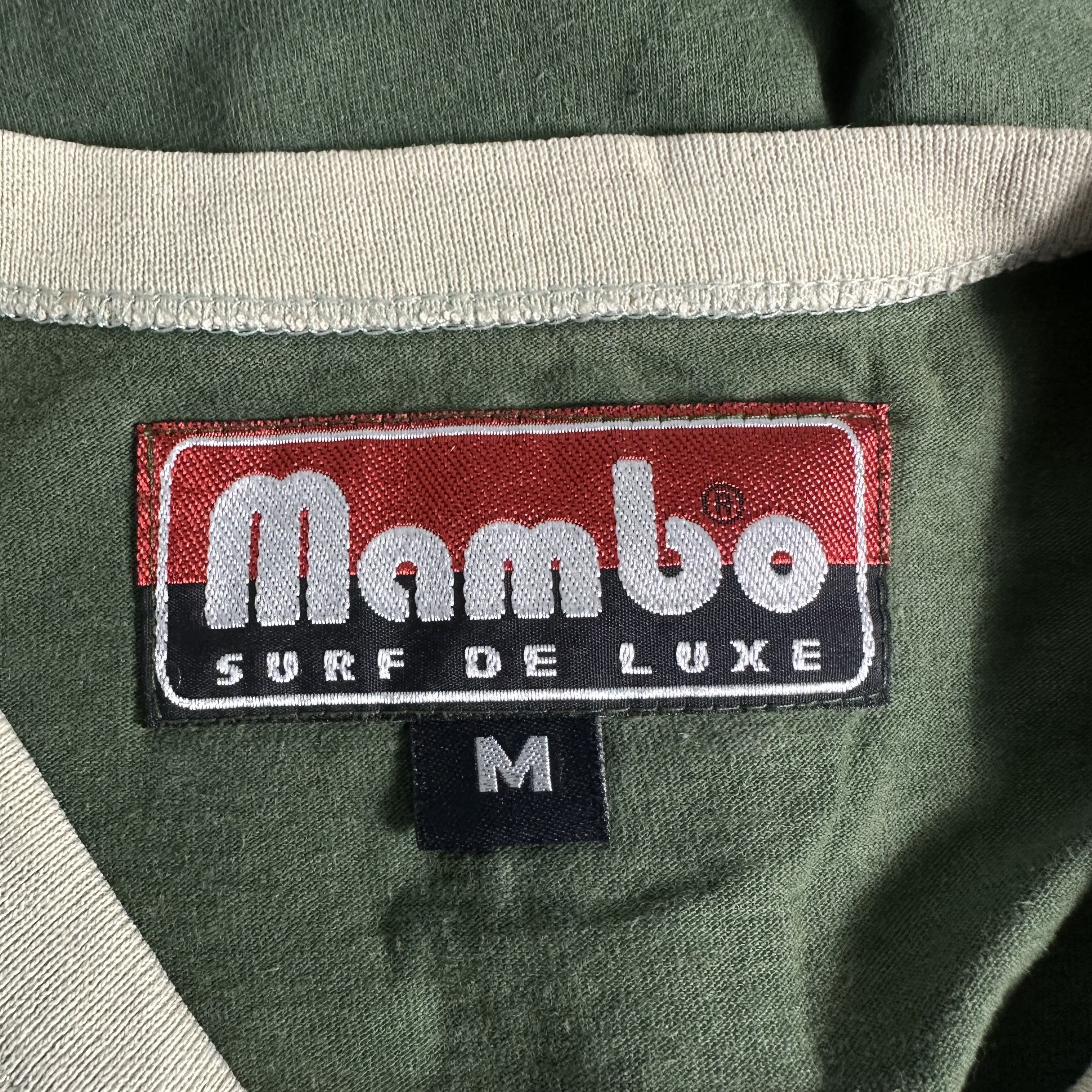Mambo 🔥RARE🔥Vintage 90s Mambo Surf De Luxe Ringer Shirt Size US M / EU 48-50 / 2 - 7 Thumbnail