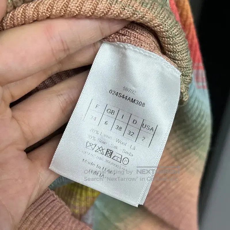 Dior Multicolor Wool Short Sleeve T.