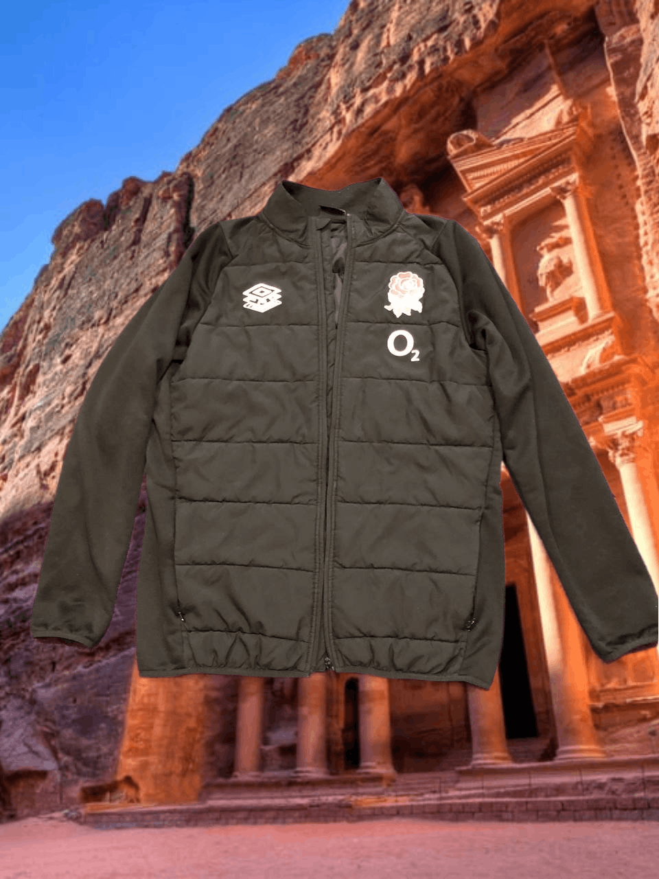 Umbro vintage black logo O2 jacket Umbro Y2K Streetwear Size US L / EU 52-54 / 3 - 1 Thumbnail