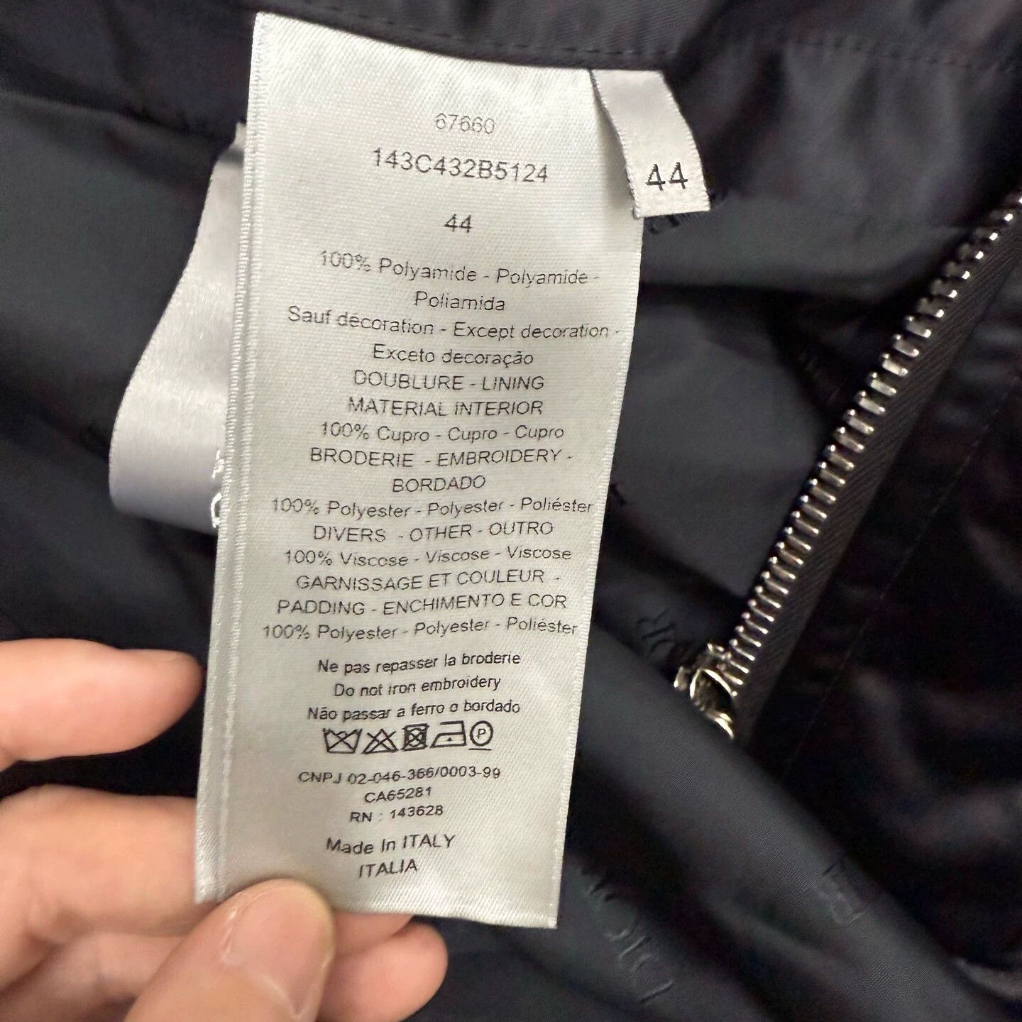 Dior Dior x Peter Doig Flight Jacket 44 Size US S / EU 44-46 / 1 - 4 Thumbnail