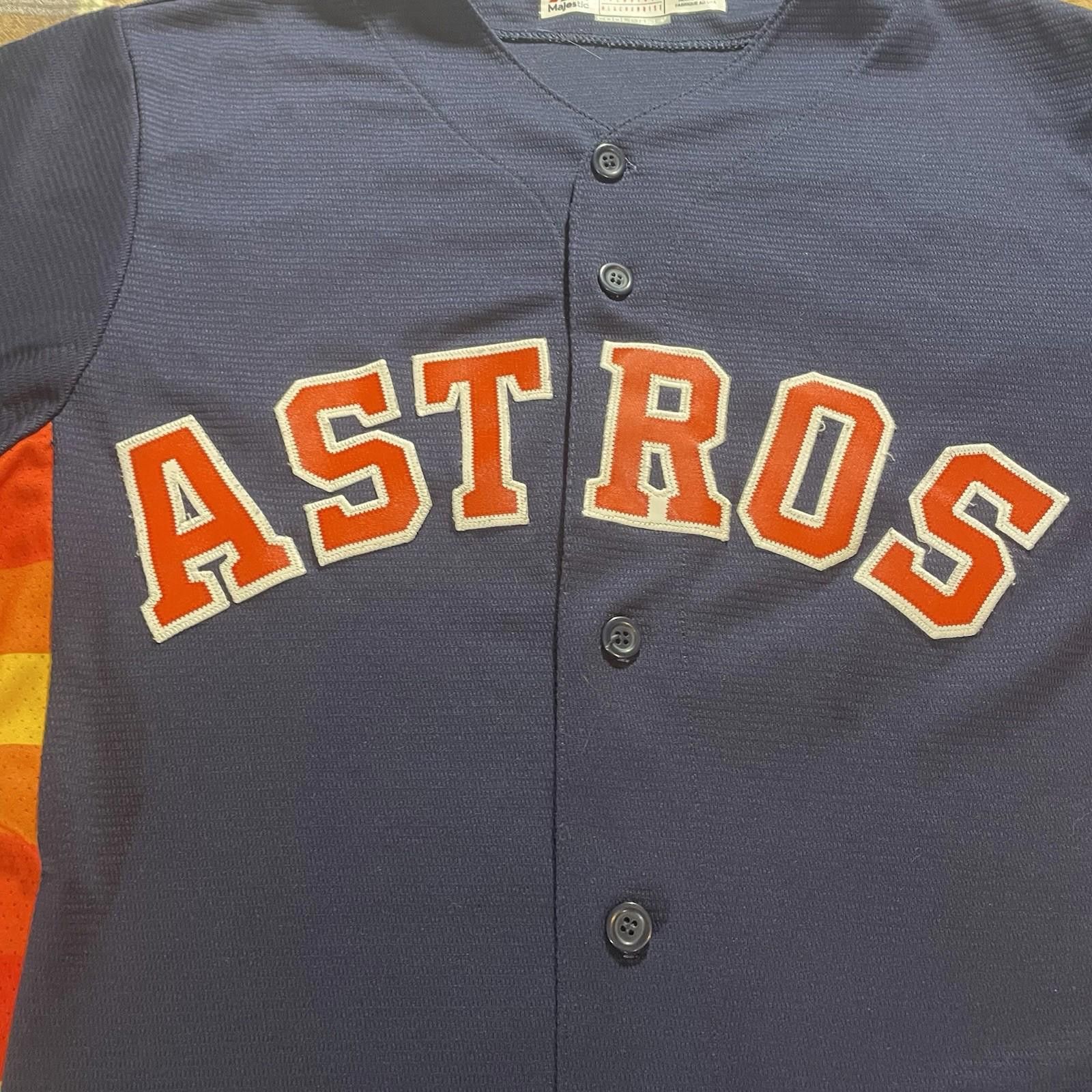 Majestic Majestic Cool Base GEORGE SPRINGER 4 Houston Astros Jersey M Size ONE SIZE - 2 Thumbnail