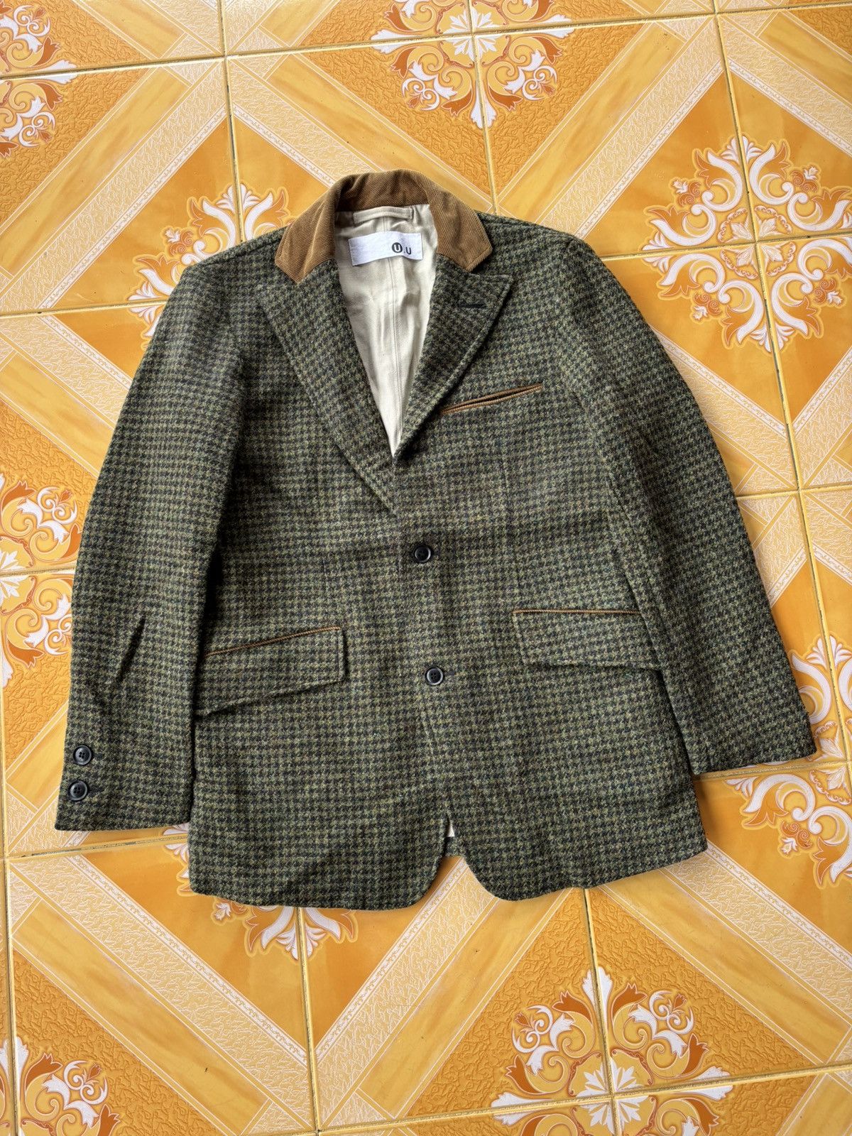 Undercover U.U x Harris Tweed Wool Blazer Jacket Size US M / EU 48-50 / 2 - 6 Thumbnail