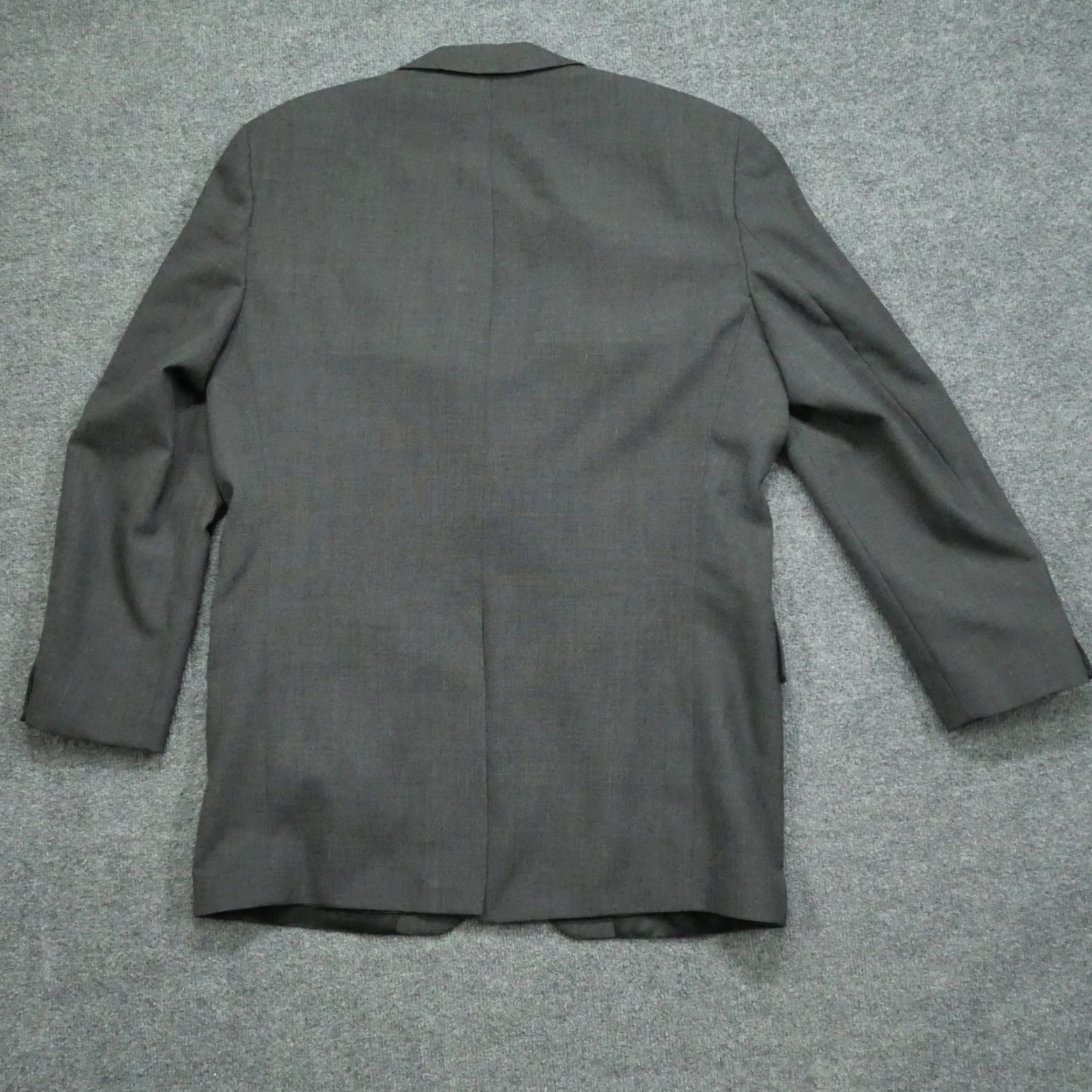 Polo Ralph Lauren VINTAGE Polo Ralph Lauren Blazer Jacket Mens 42 Big & Tall Wool Gray 41 Tall Classic USA Modern Overcoat Size US XL / EU 56 / 4 - 6 Thumbnail