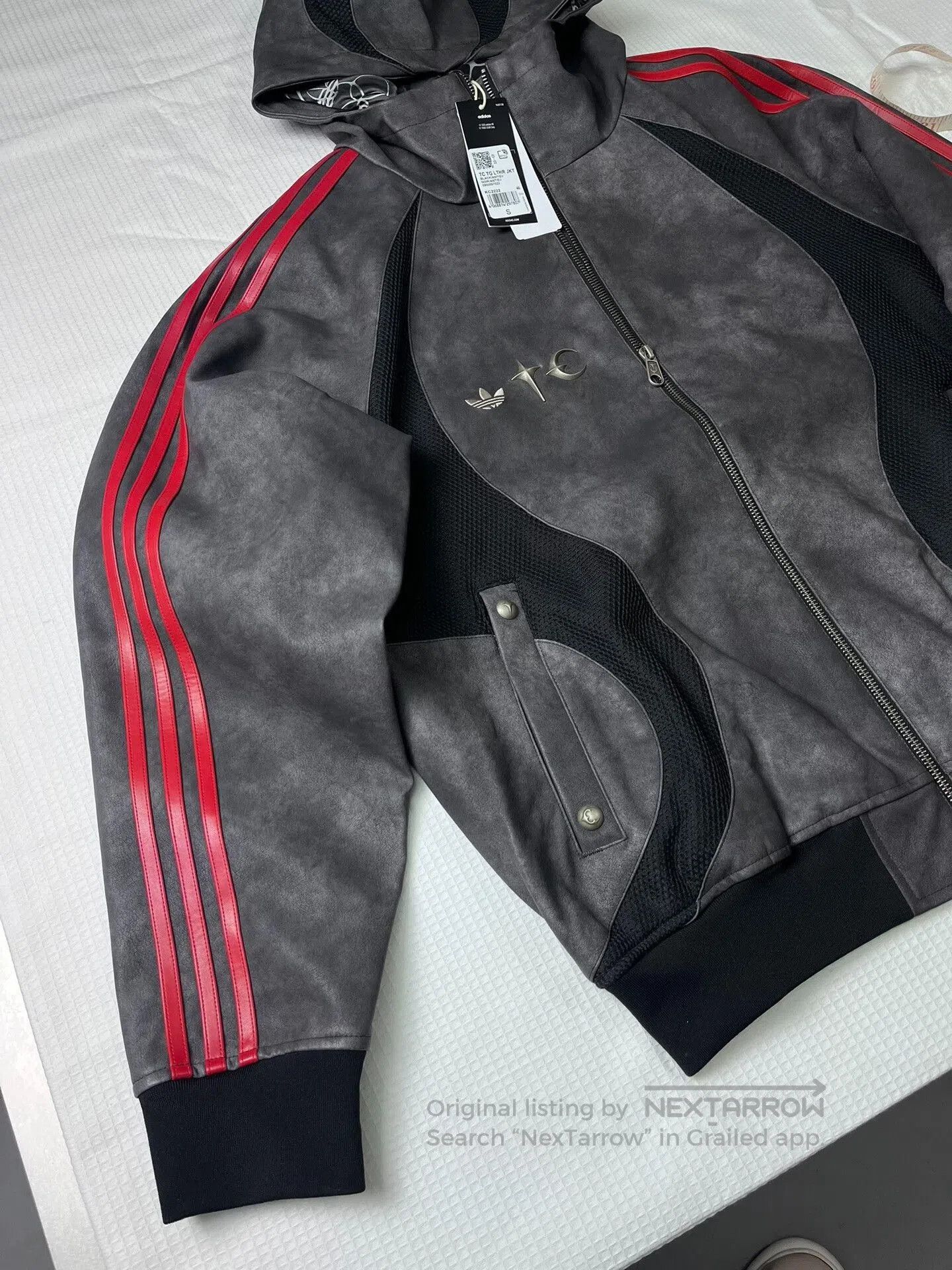 Adidas adidas originals x THUG CLUB LTHR JKT. Size US S / EU 44-46 / 1 - 2 Thumbnail