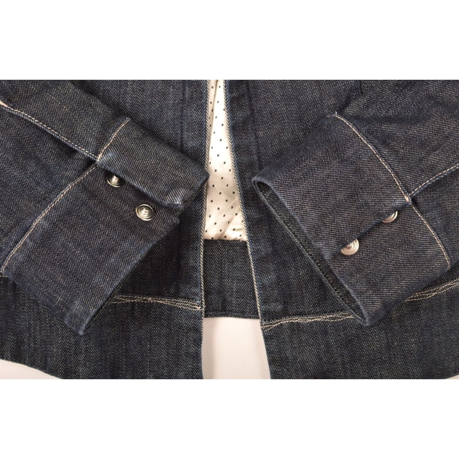 Miss Sixty Miss Sixty Rondha Denim Jean Jacket Blue Size XS Made in Albania Womens Size 26" / US 2 / IT 38 - 4 Thumbnail