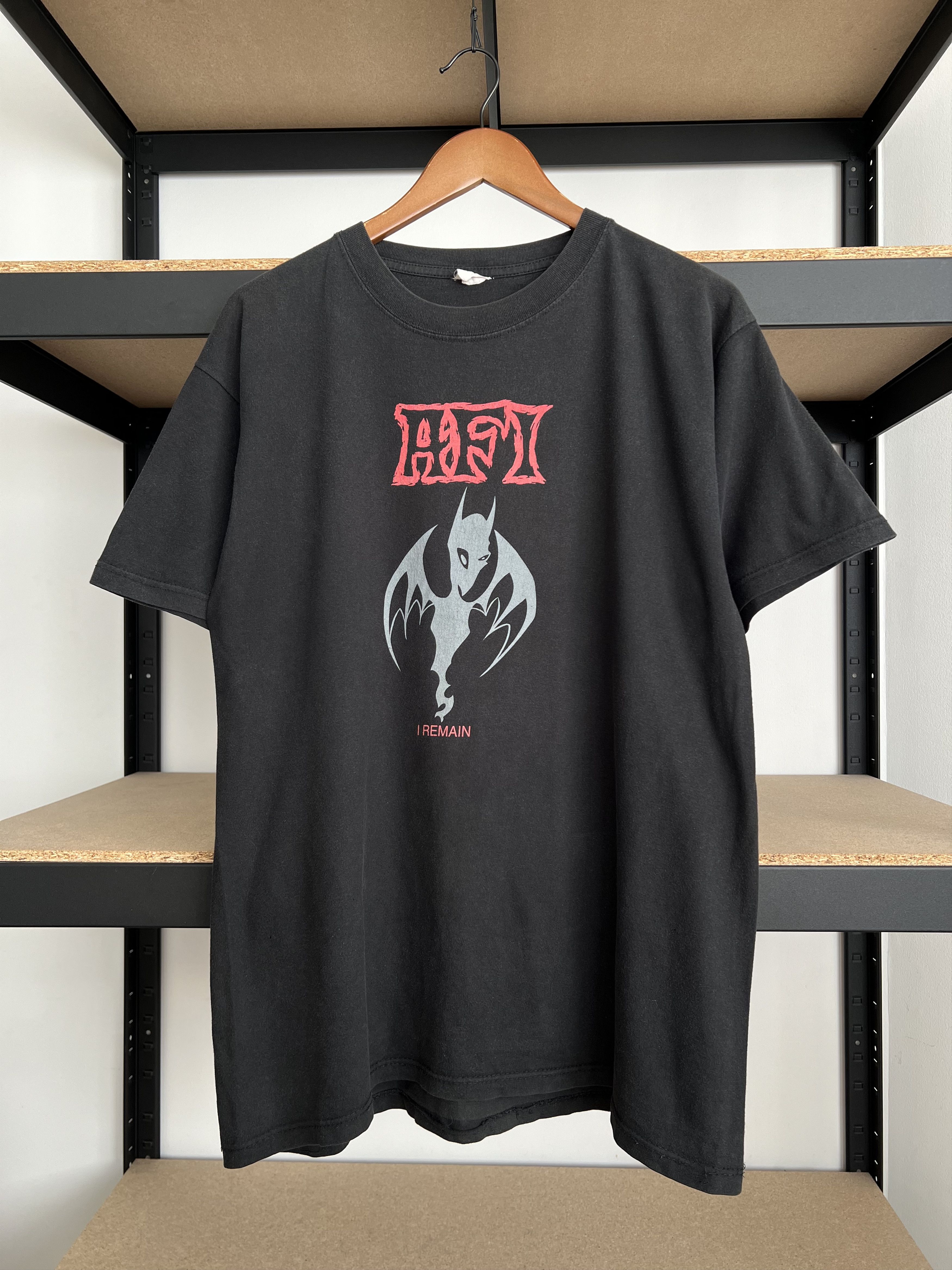 Band Tees Vintage 90s AFI A Fire Inside In Shadows Growing Wings Tee Size US L / EU 52-54 / 3 - 1 Thumbnail