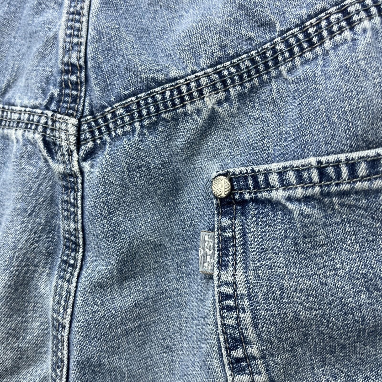 Levi's Vintage Y2K Levis Silver Tab Baggy Carpenter Jeans Pants 31 Size US 31 - 4 Thumbnail