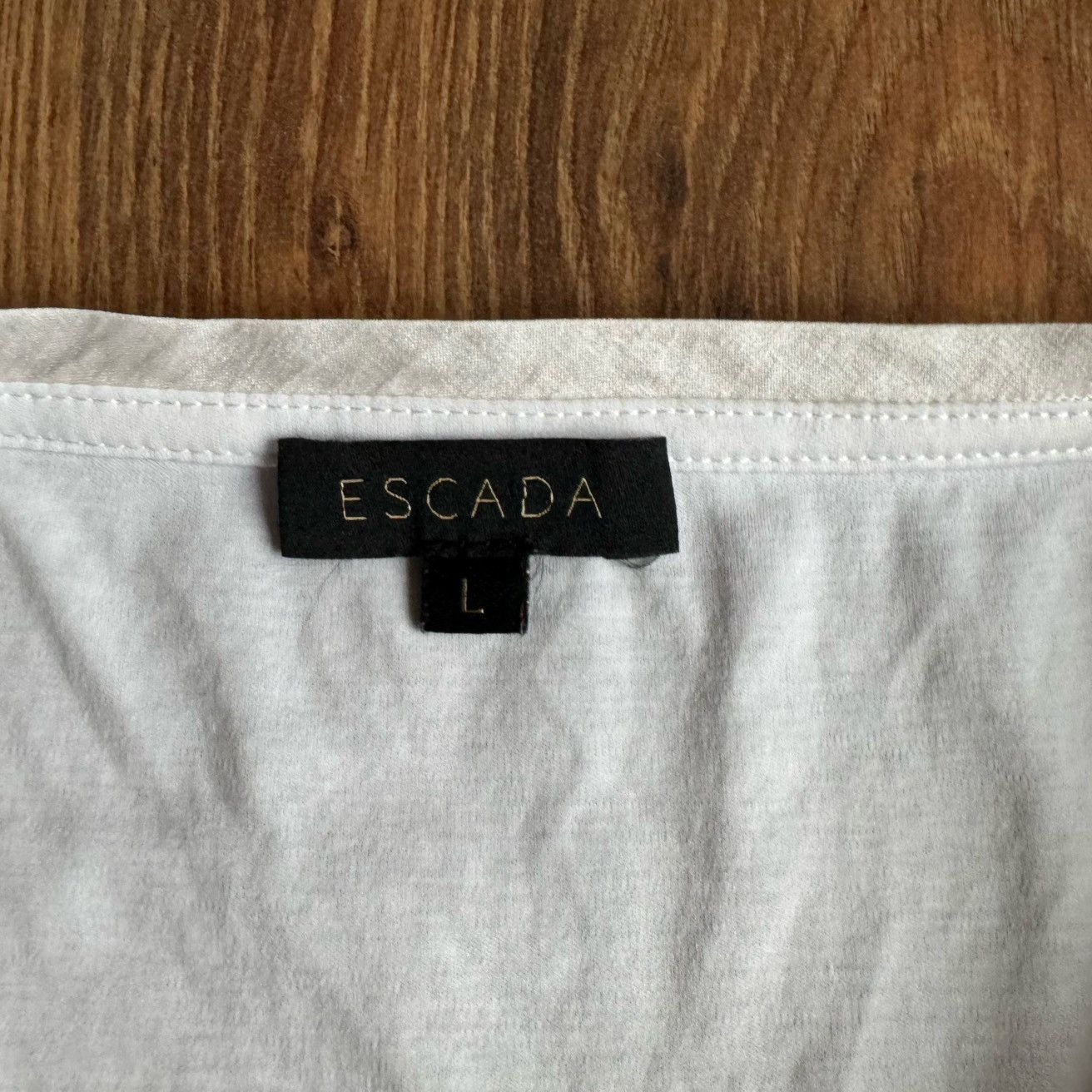 Escada Escada Silk Graphic Blouse Women’s L Size L / US 10 / IT 46 - 6 Thumbnail