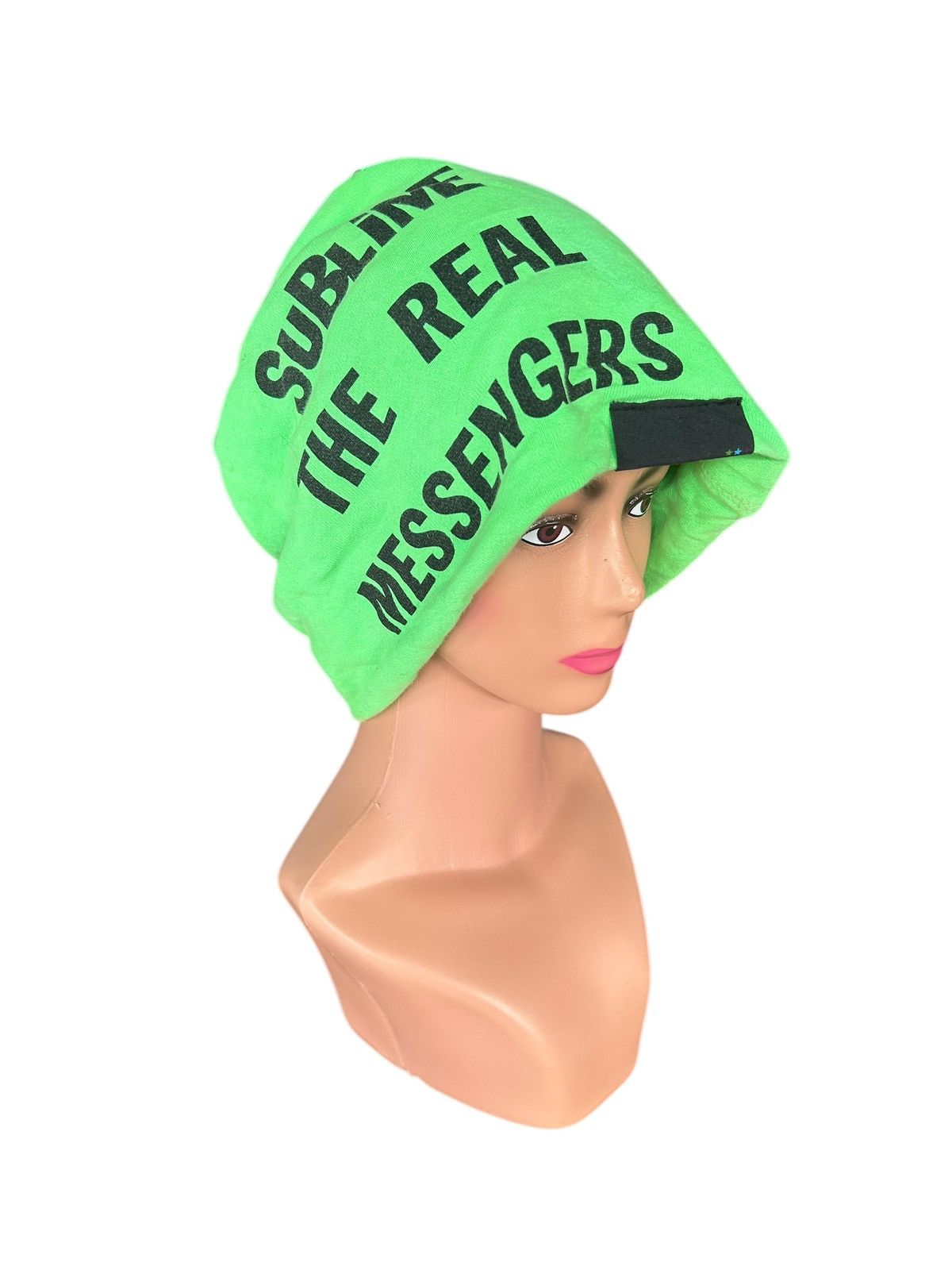 Japanese Brand × Kapital × Vintage Sublime Japanese Punk Bondage Style Big Beanie Hats Size ONE SIZE - 2 Thumbnail