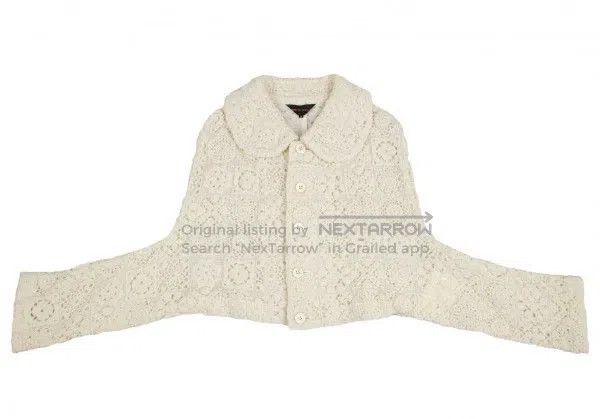 Comme des Garcons Comme des Garcons Beige Retro Patterned Jacket Size M / US 6-8 / IT 42-44 - 3 Thumbnail