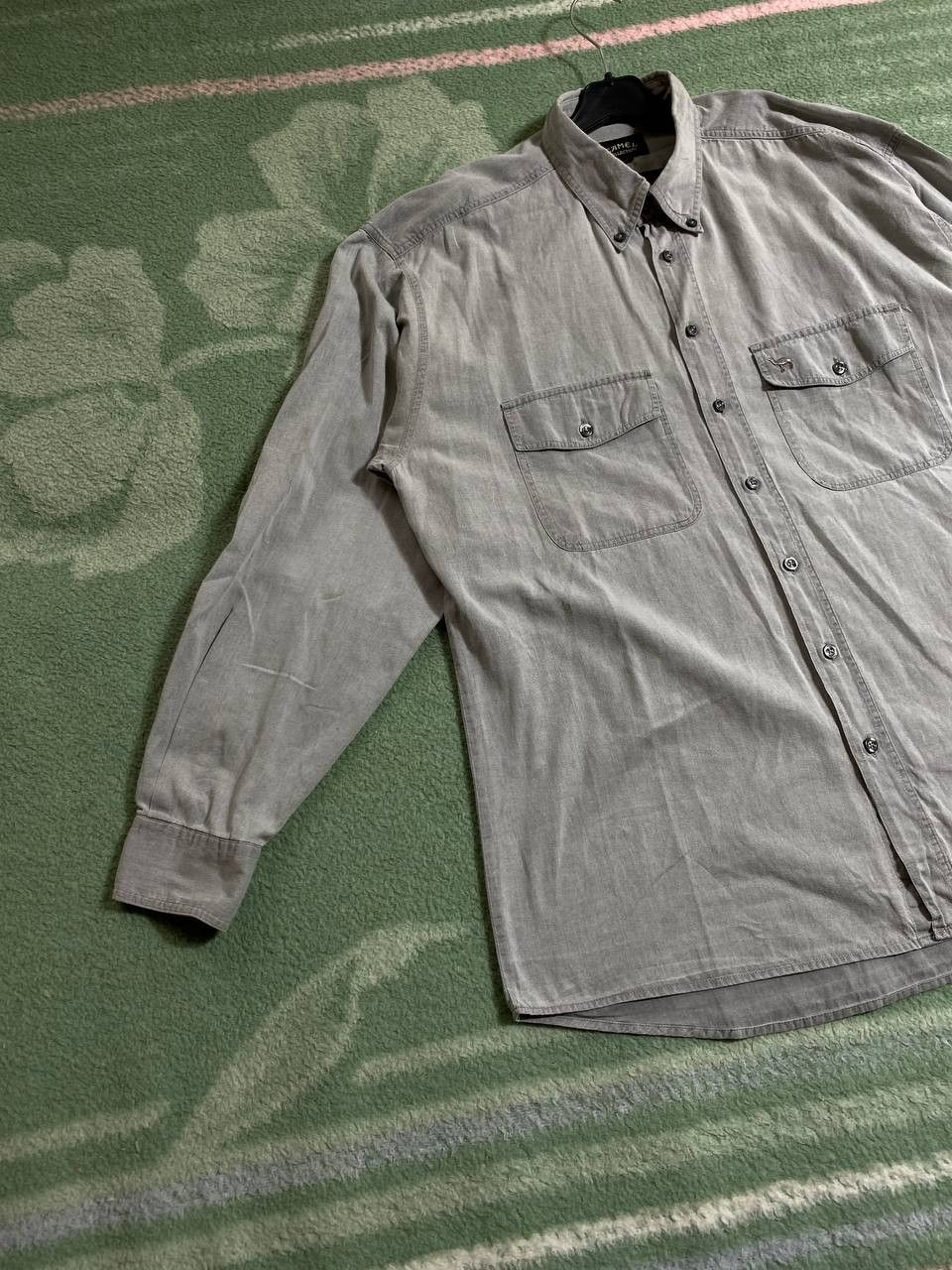 Camel × Vintage Vintage Camel Short Sleeve Shirt Size L Size US L / EU 52-54 / 3 - 14 Thumbnail