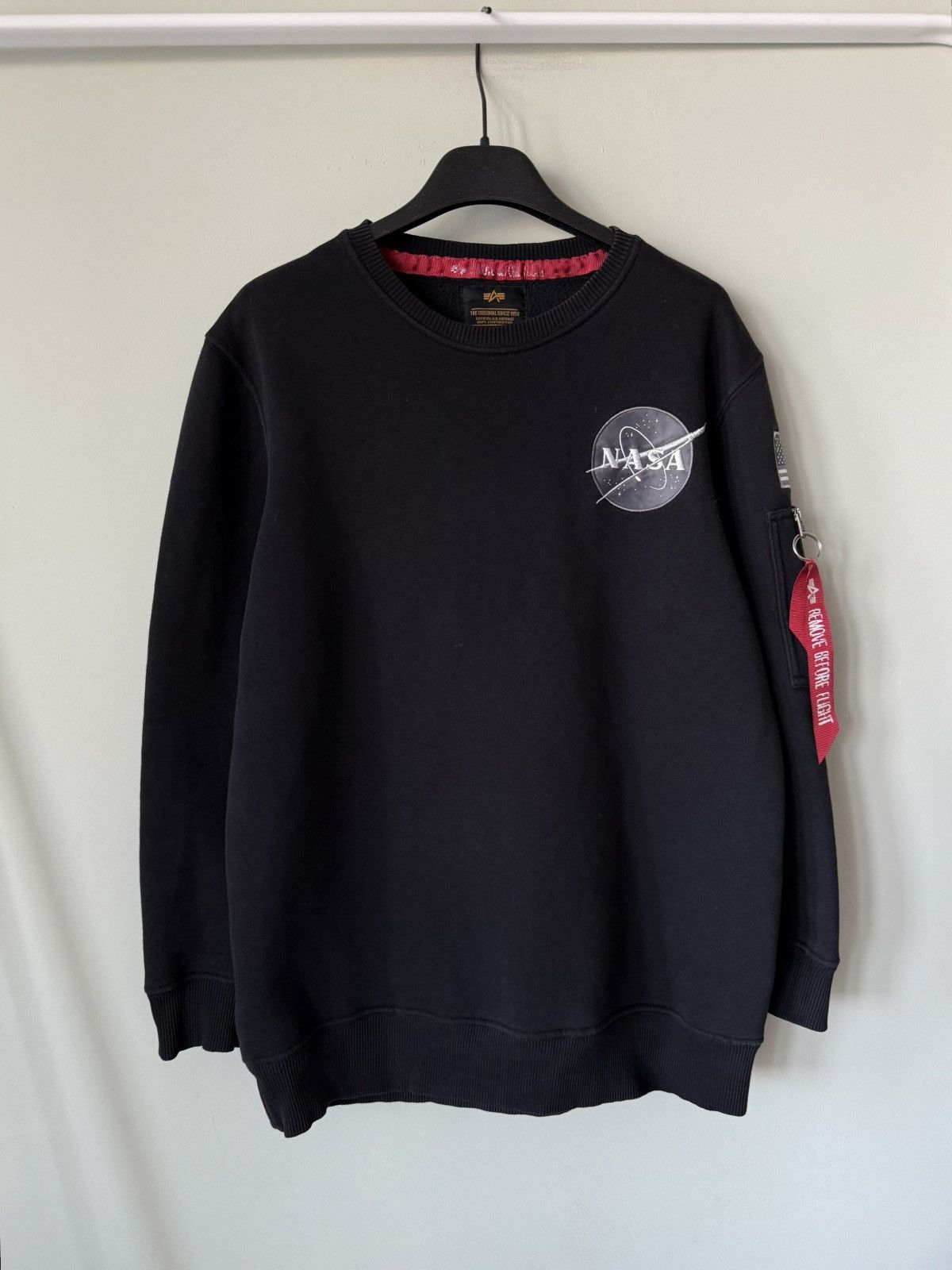 Alpha Industries × NASA Alpha Industries NASA Vintage sweatshirt 100th space shuttle Size US S / EU 44-46 / 1 - 1 Thumbnail