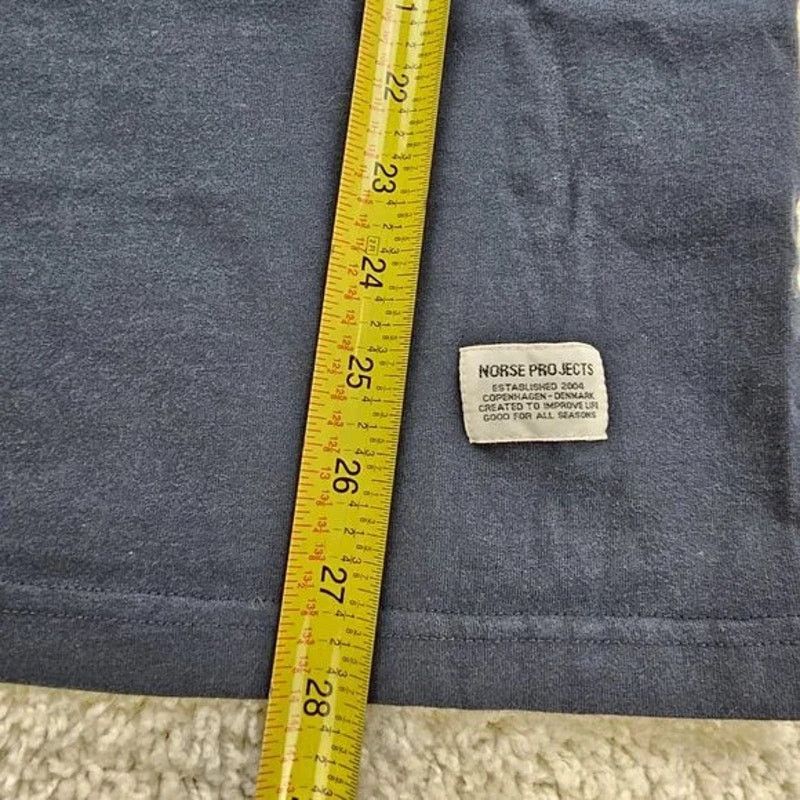 Norse Projects Norse Projects Mens Slim T Shirt Navy Blue huckberry REI S Size US S / EU 44-46 / 1 - 2 Thumbnail