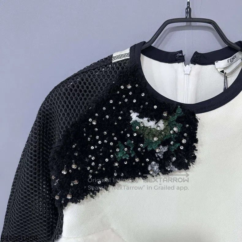 Fendi Fendi Glitter design top Size XXS / US 00 / IT 34 - 5 Thumbnail