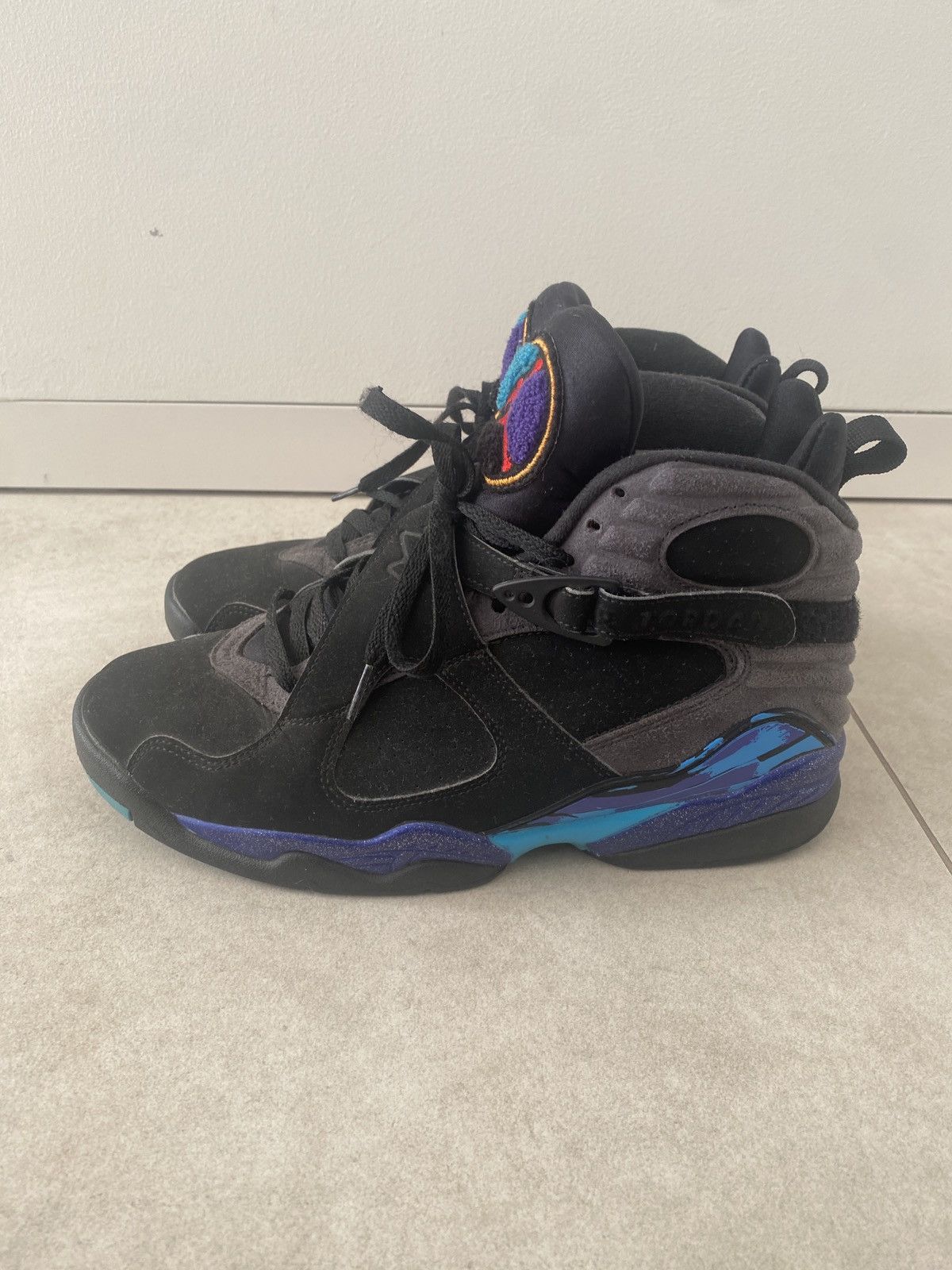 Jordan Brand × Nike Air Jordan 8 Retro (Aqua) Size US 9 / EU 42 - 3 Thumbnail