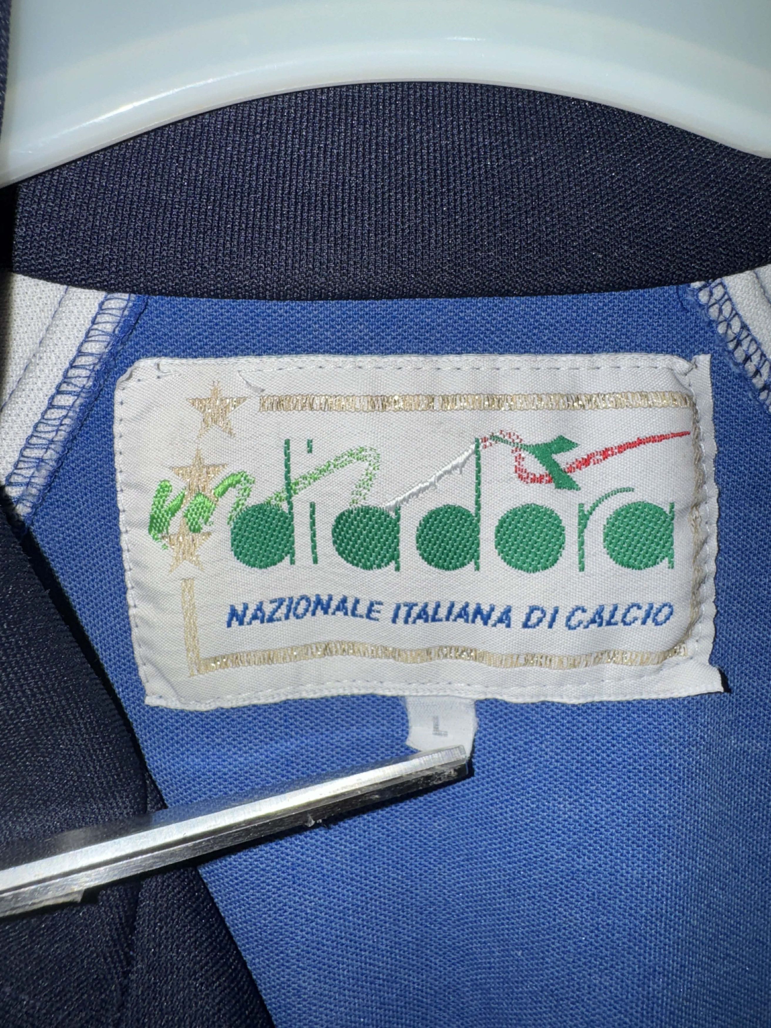 Diadora Italy 1990/91 Vintage Diadora Jacket Player Issue Size US L / EU 52-54 / 3 - 4 Thumbnail