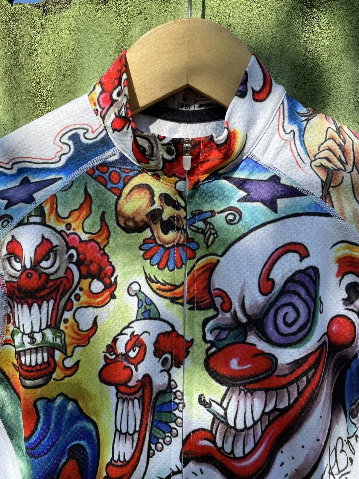 Japanese Brand Frankwear Psycho Clown Full Print Cycling Jersey Colorful Size US M / EU 48-50 / 2 - 3 Thumbnail