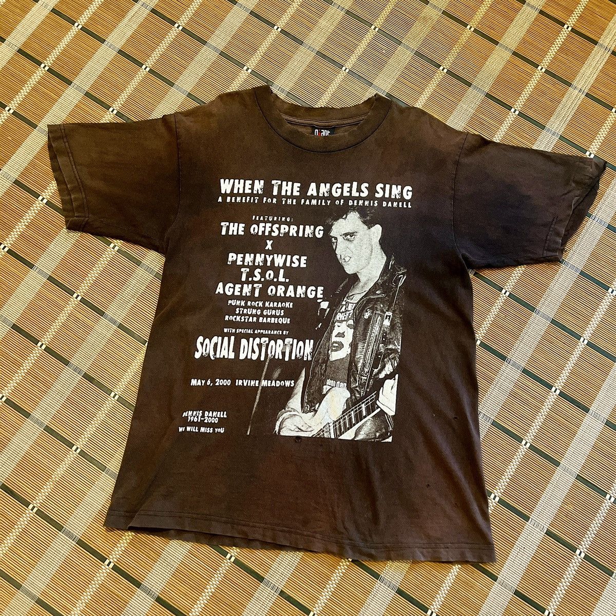 Band Tees × Vintage 🔥Rare🔥 Social Distortion When The Angels Sing Dennis Danell Size US L / EU 52-54 / 3 - 1 Thumbnail