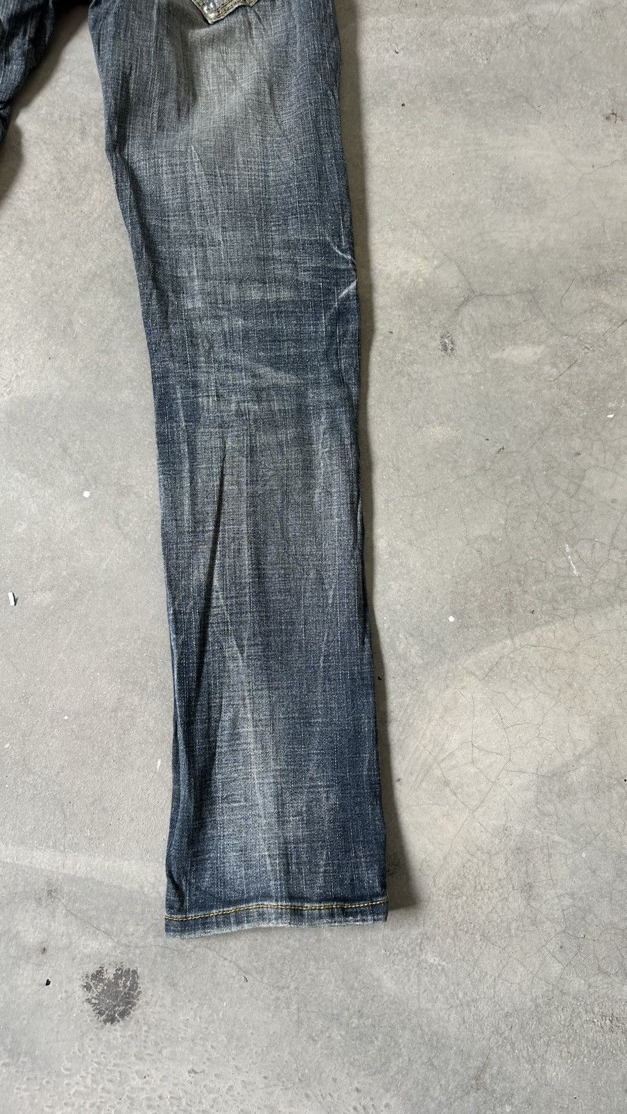 Beauty Beast VINTAGE DISTRESSED DENIM PANT AFFLICTION Size US 30 / EU 46 - 12 Thumbnail