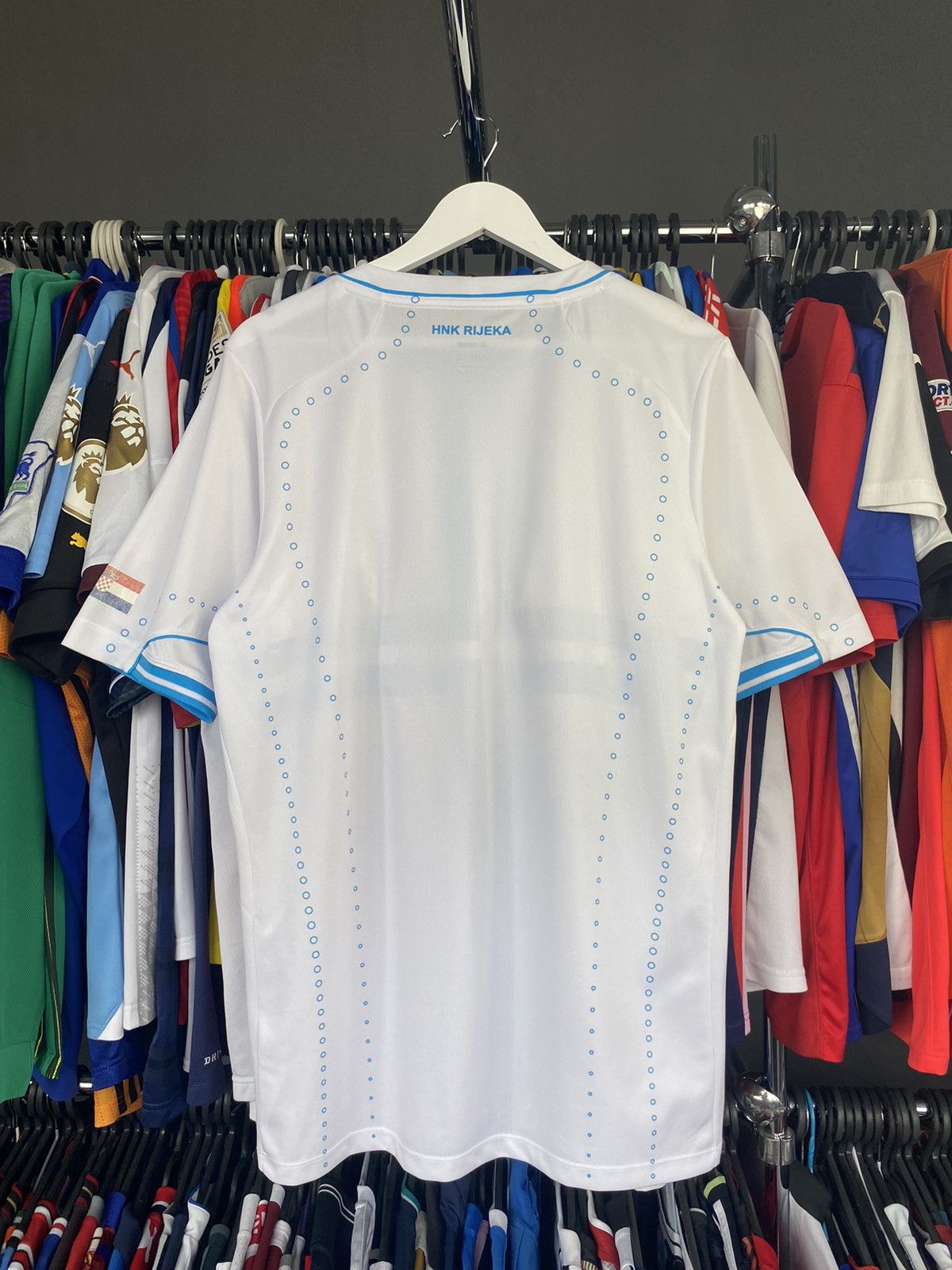 Vintage 2015/17 JAKO HNK RIJEKA HOME SOCCER FOOTBALL JERSEY SHIRT Size US XL / EU 56 / 4 - 2 Thumbnail