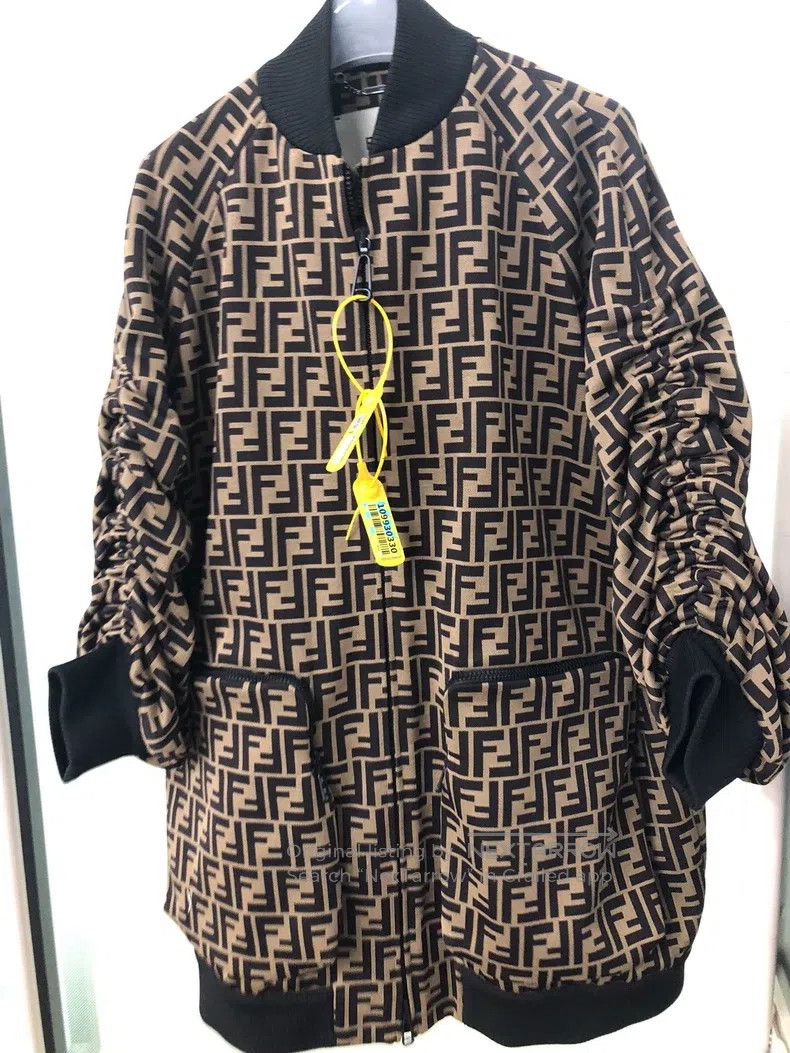 Fendi Fendi All-Print Jacket Size XS / US 0-2 / IT 36-38 - 1 Thumbnail