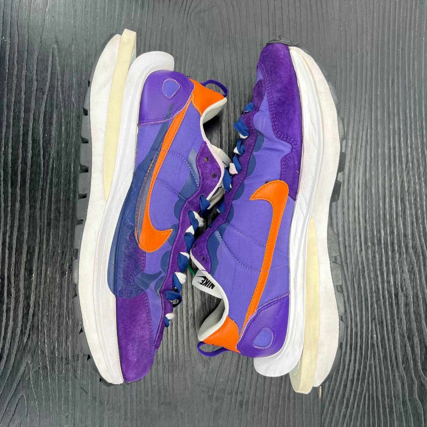 Nike Nike sacai vaporwaffle Purple Gold 45 boxed New Size US 12 / EU 45 - 3 Thumbnail