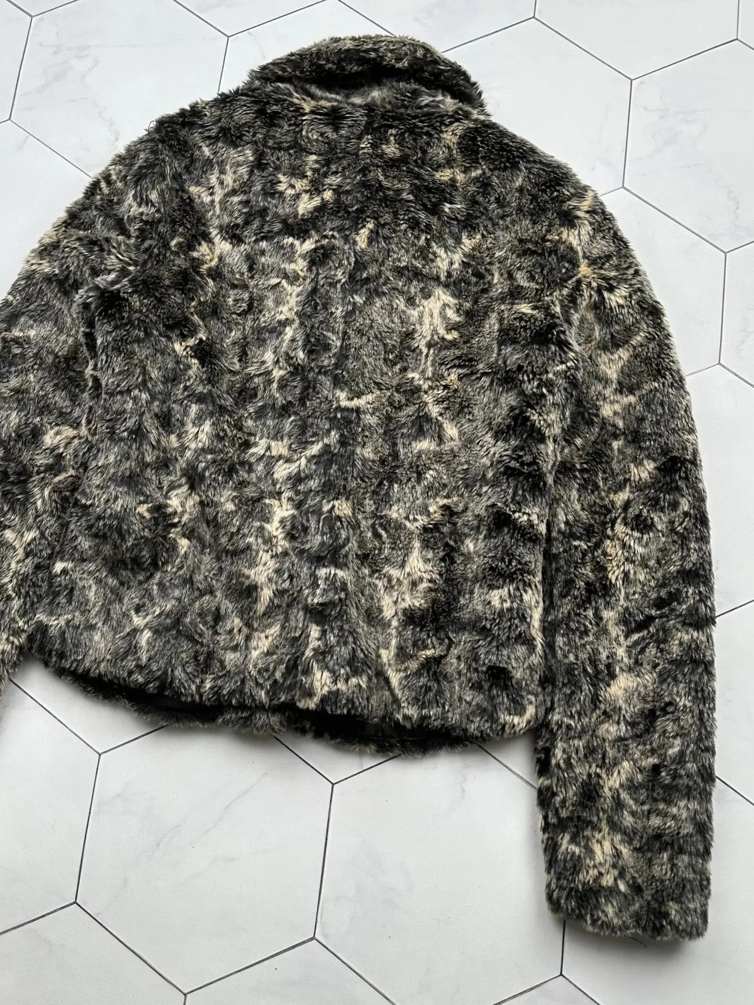Japanese Brand Vintage Faux Fur Cropped Jacket (B444)D15E2 Size S / US 4 / IT 40 - 7 Thumbnail