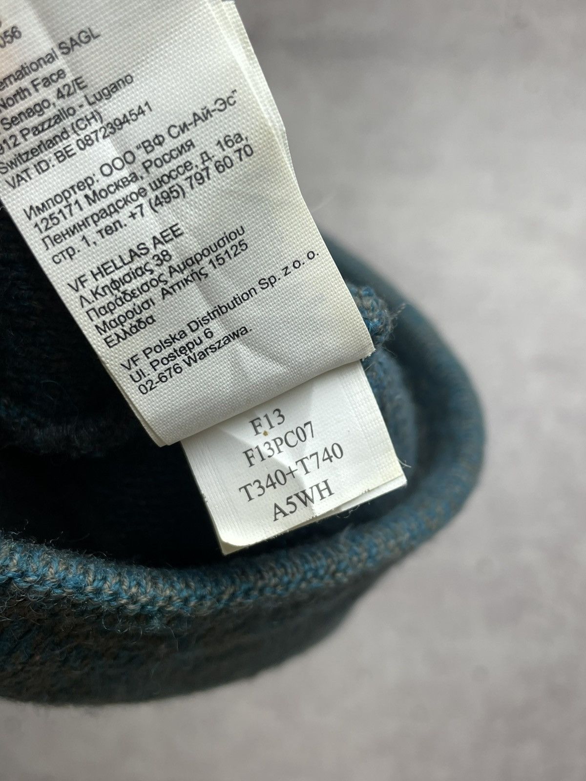 The North Face × Vintage Vintage The North Face Beanie Hat Size ONE SIZE - 5 Thumbnail