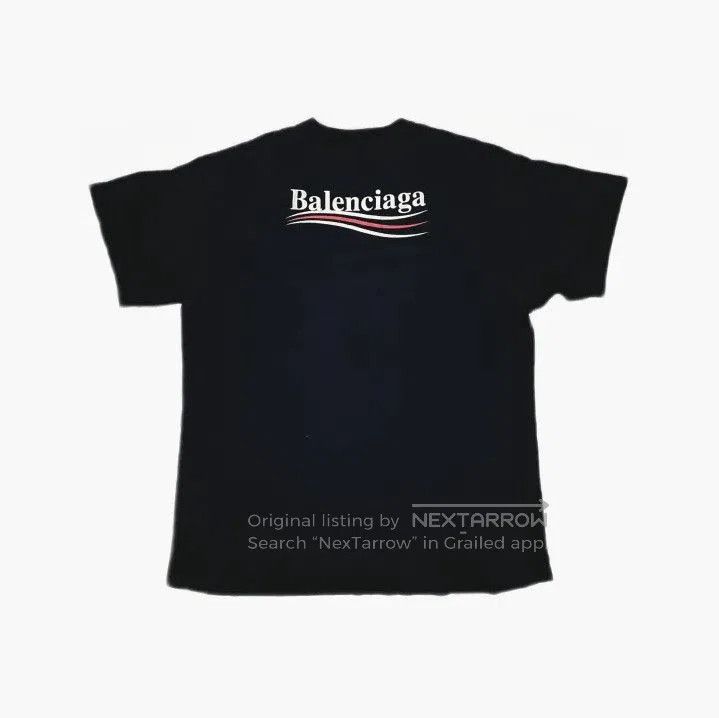 Balenciaga Balenciaga Black Short Sleeve T. Size US L / EU 52-54 / 3 - 2 Thumbnail
